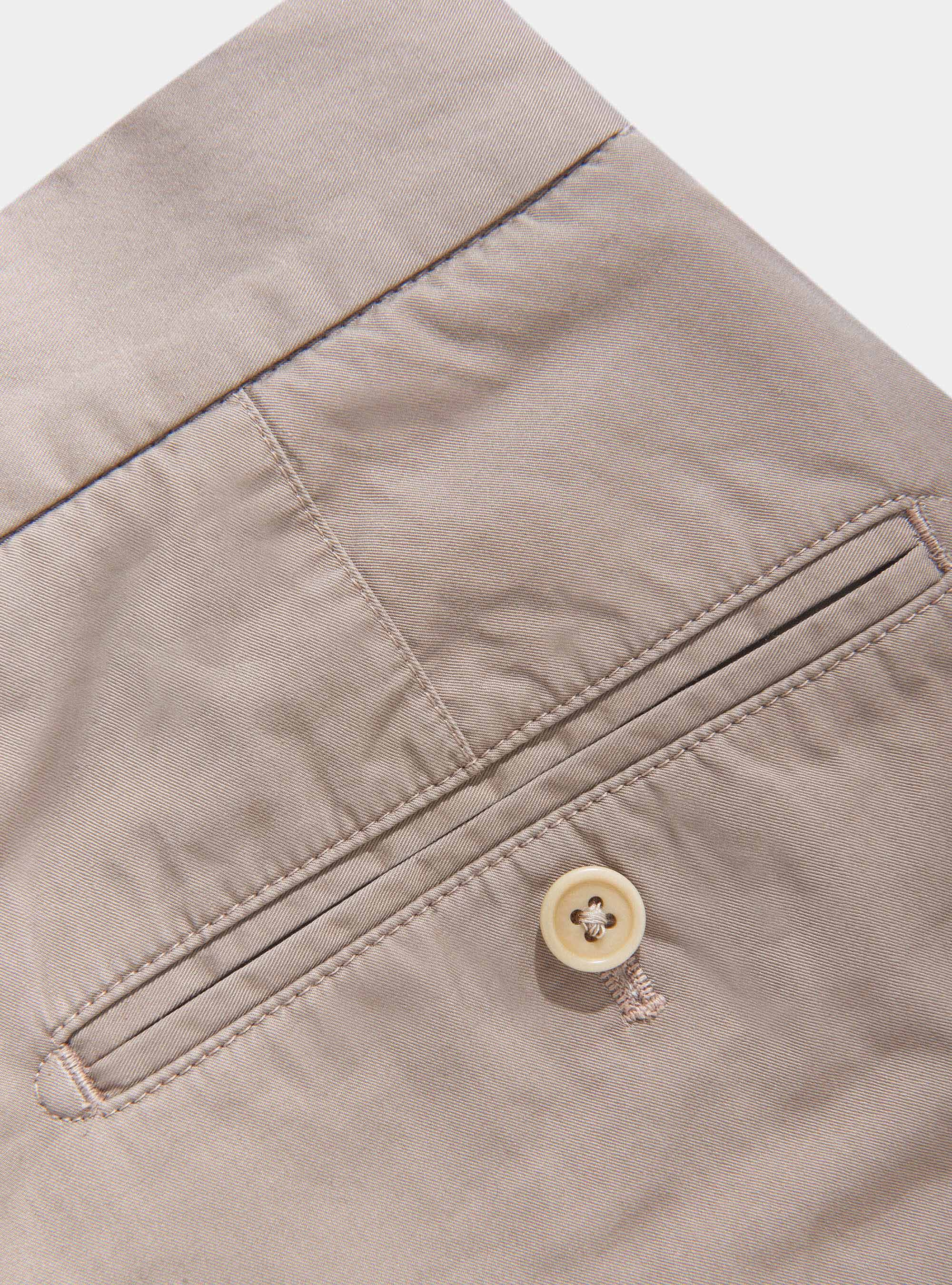 Bermuda in twill di cotone, FANGO