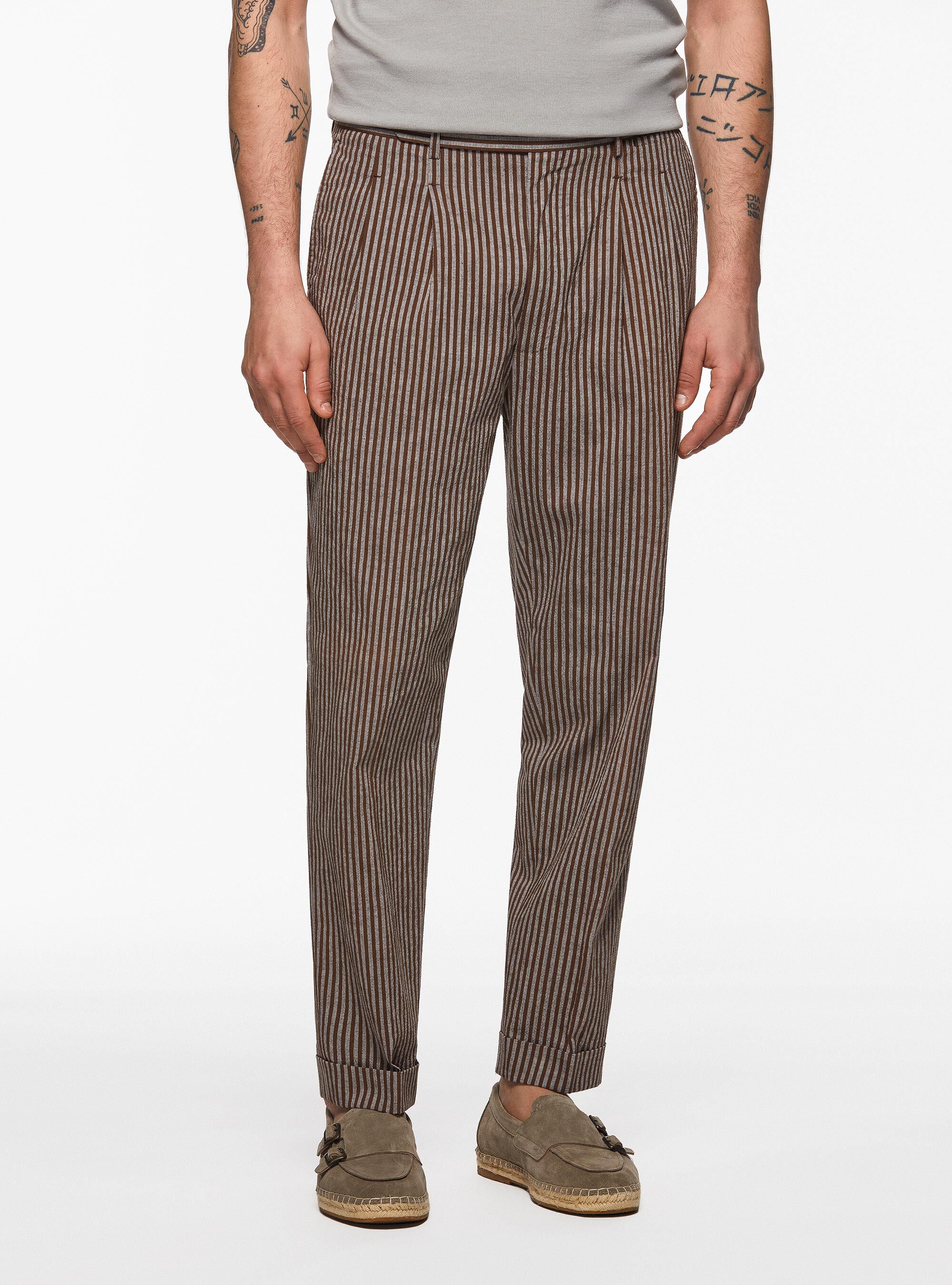 Pantalon seersucker homme deals