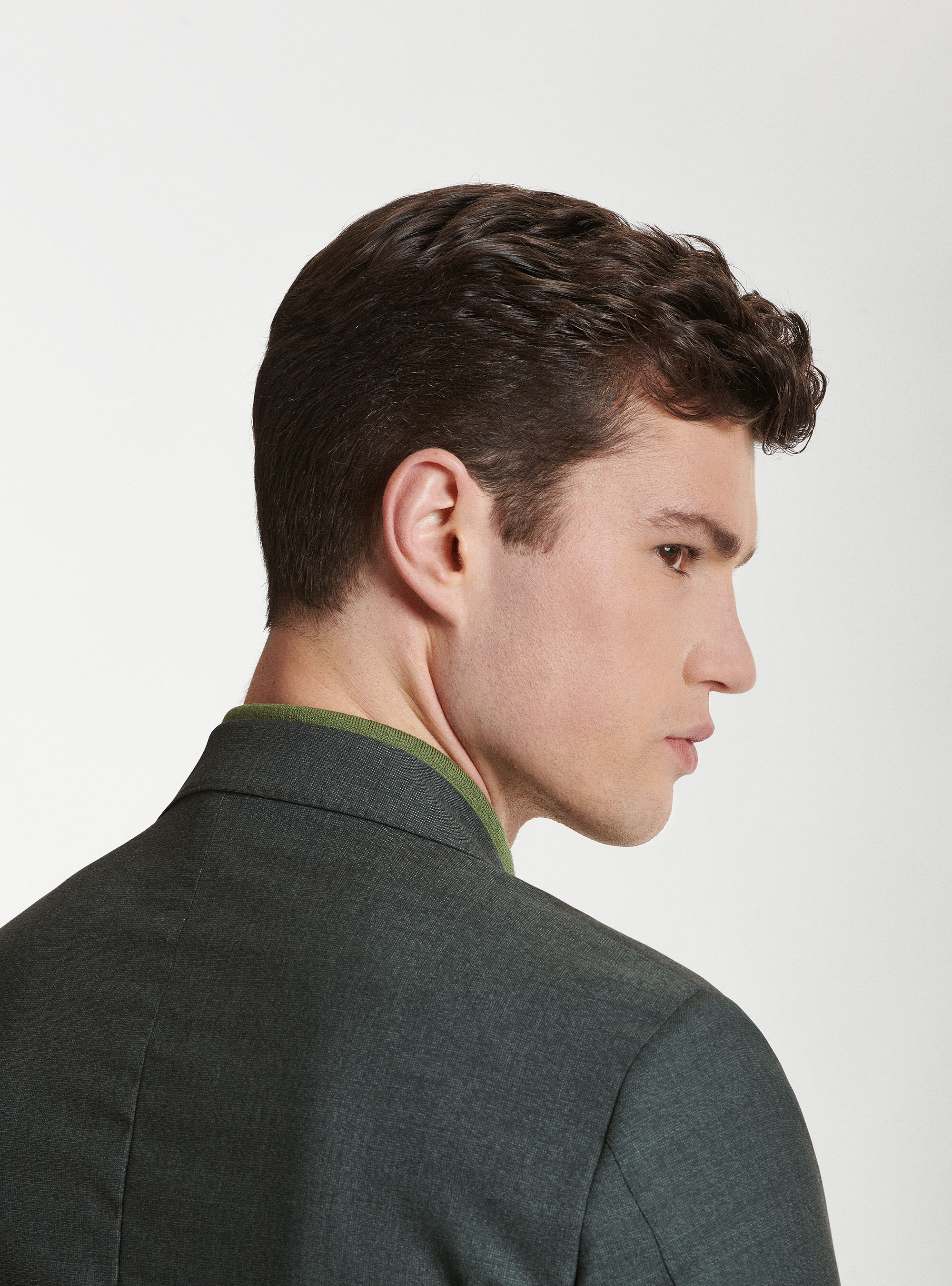 Pure wool suit blazer Vitale Barberis Canonico, GREEN