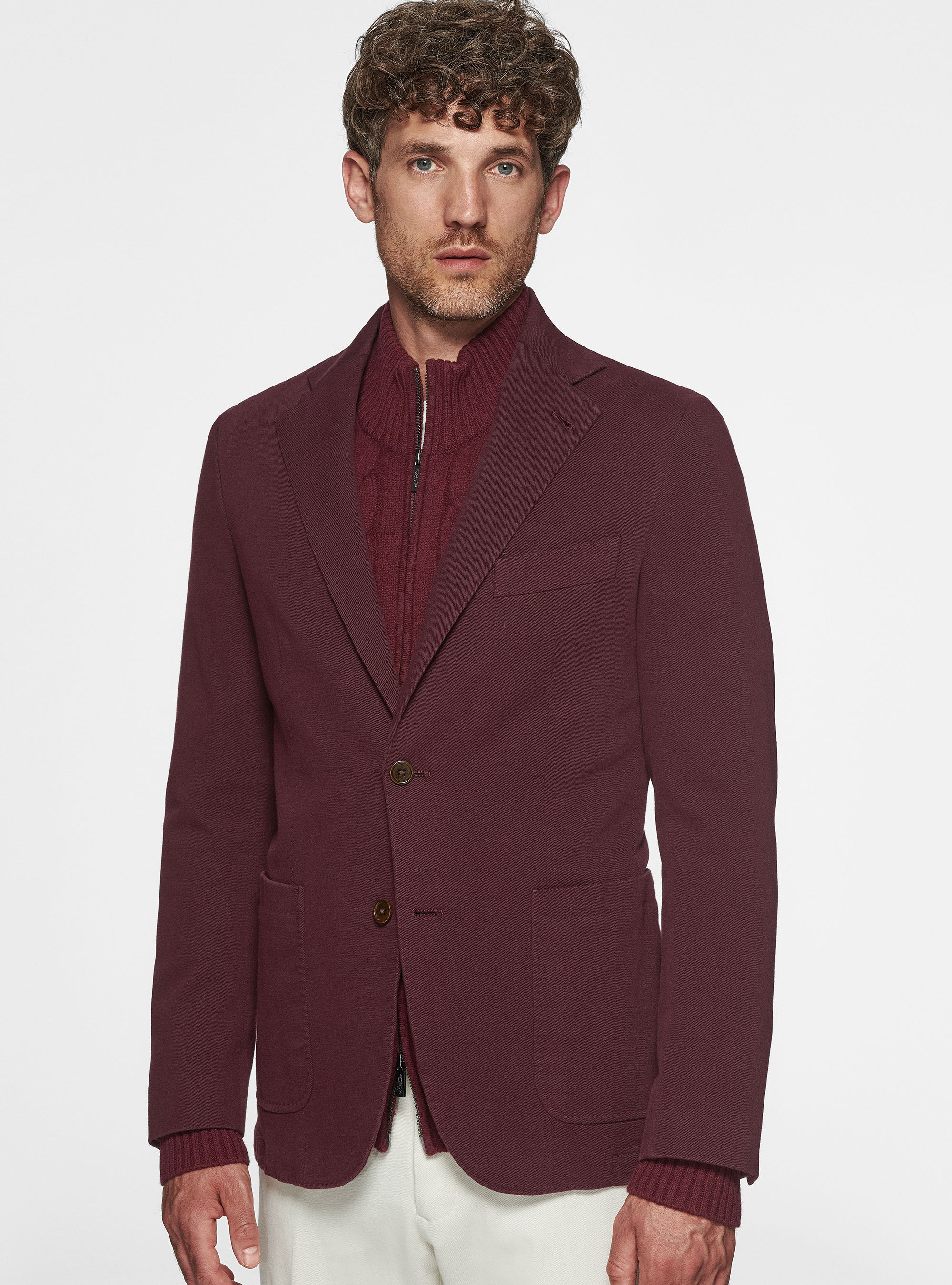 Giacca in cotone cashmere Gutteridge Uomo