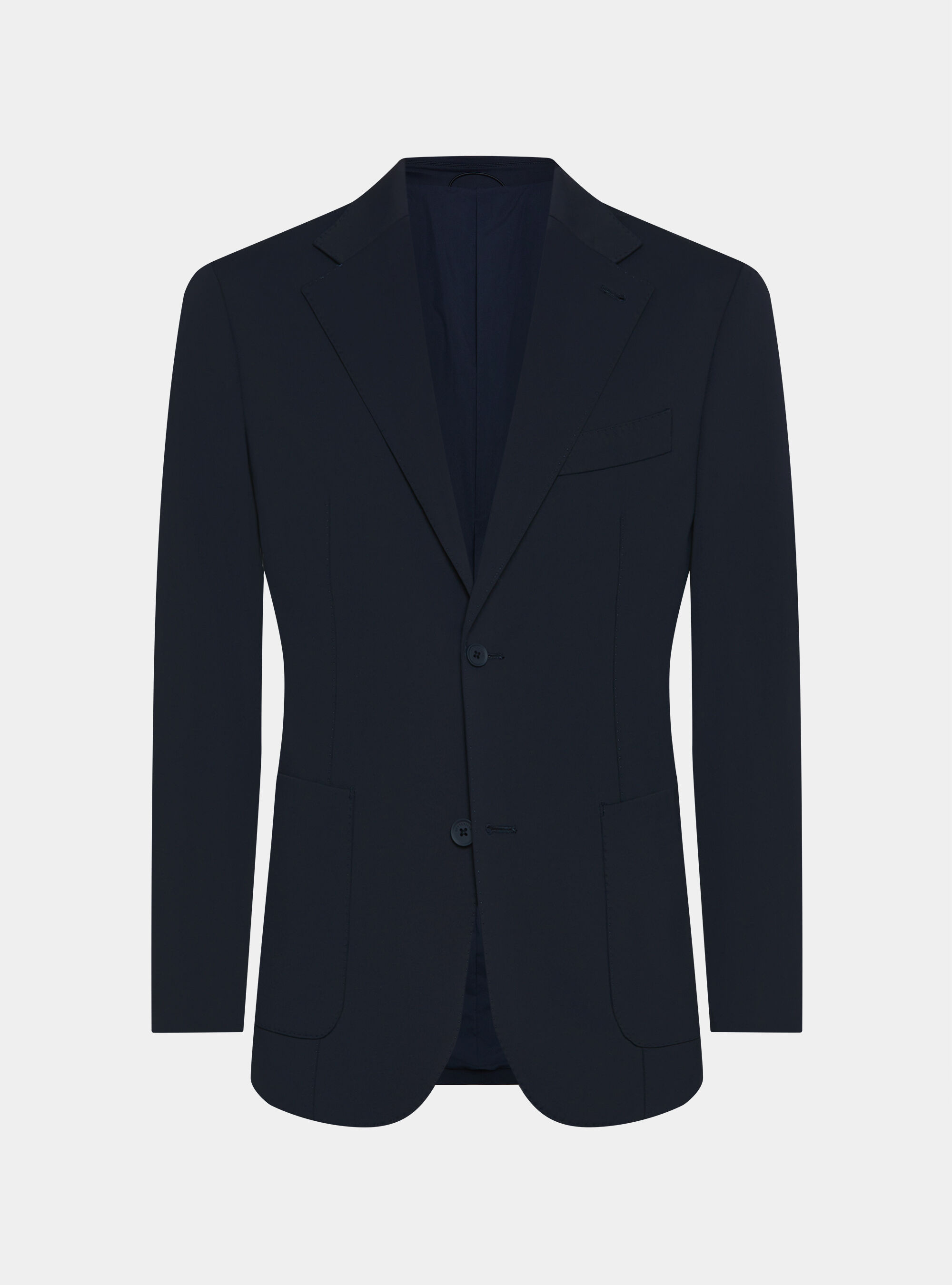 GT01 Blazer in stretch nylon, NAVY BLUE