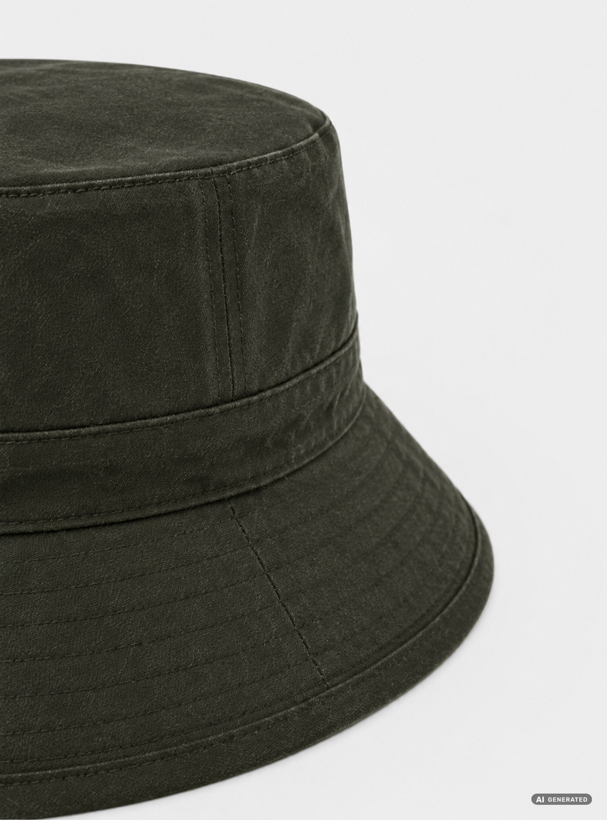 Cappello in cotone resinato