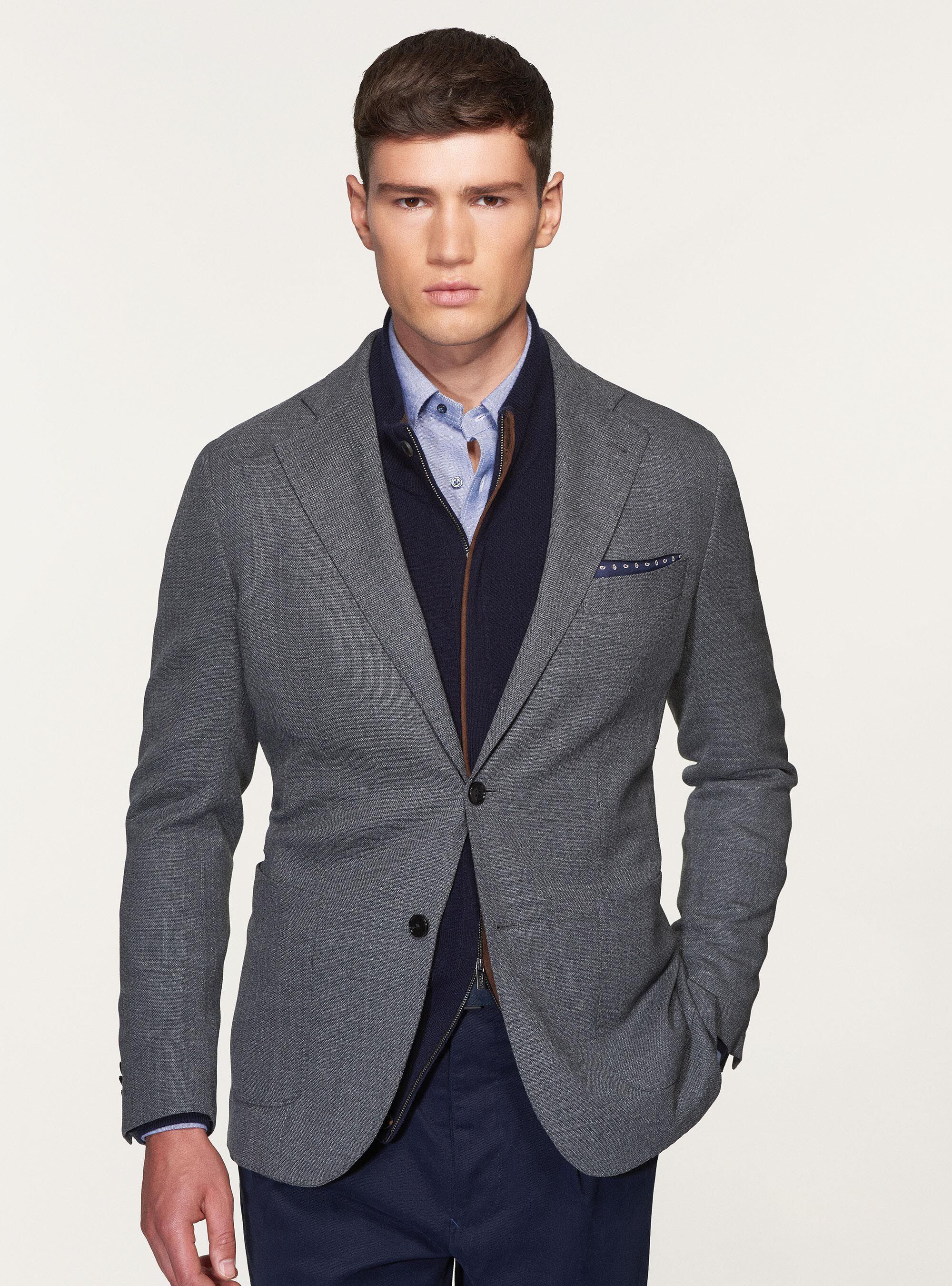 Wool shop blazer sale