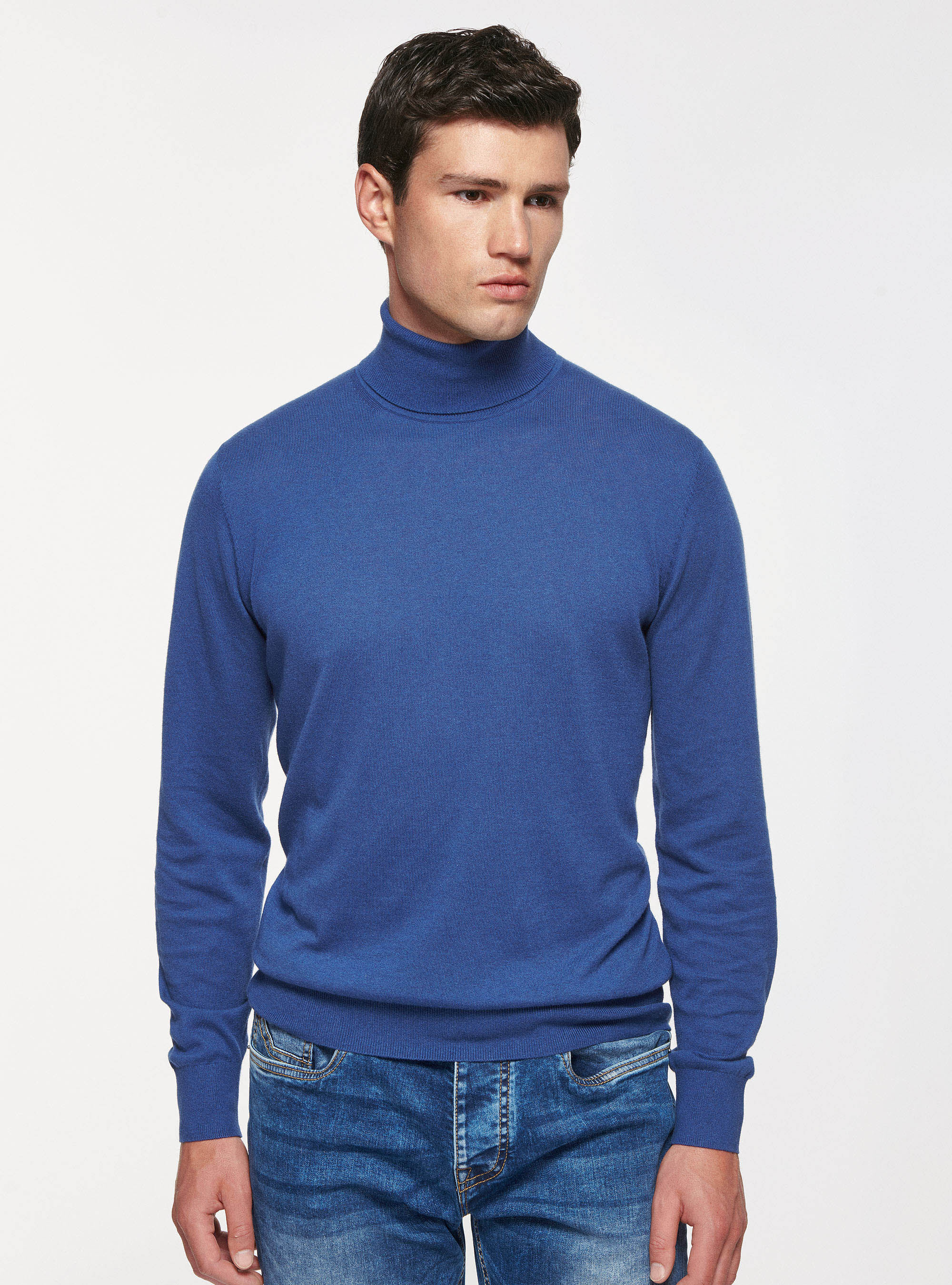 Silk and cashmere cotton turtleneck GutteridgeUK Men s catalog