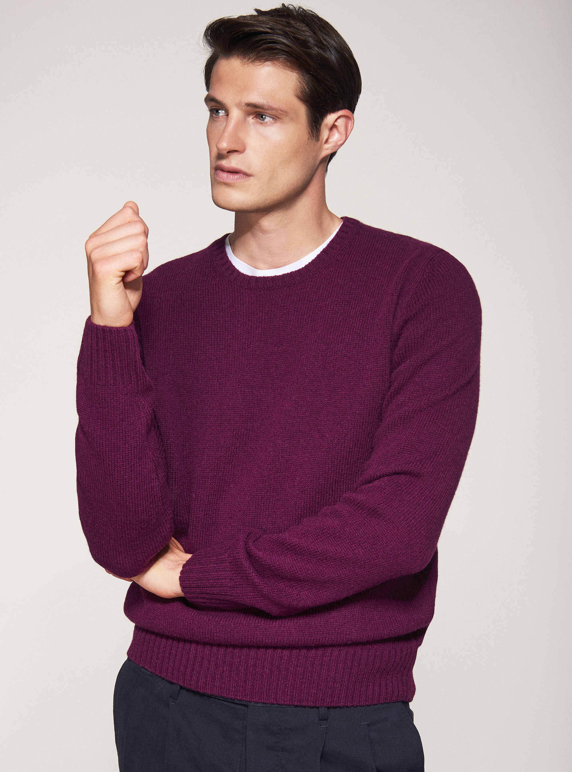 100 shetland shop wool sweater