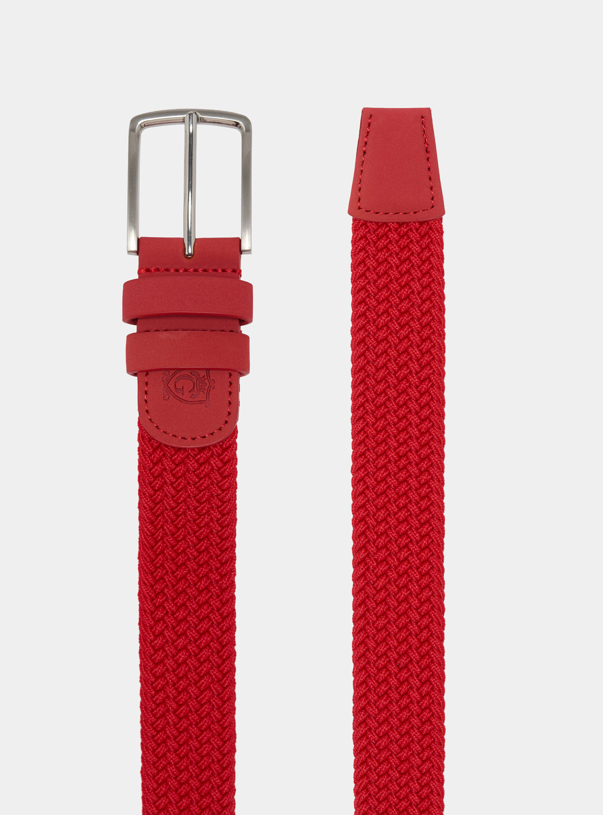 Cintura elastica tinta unita, RED