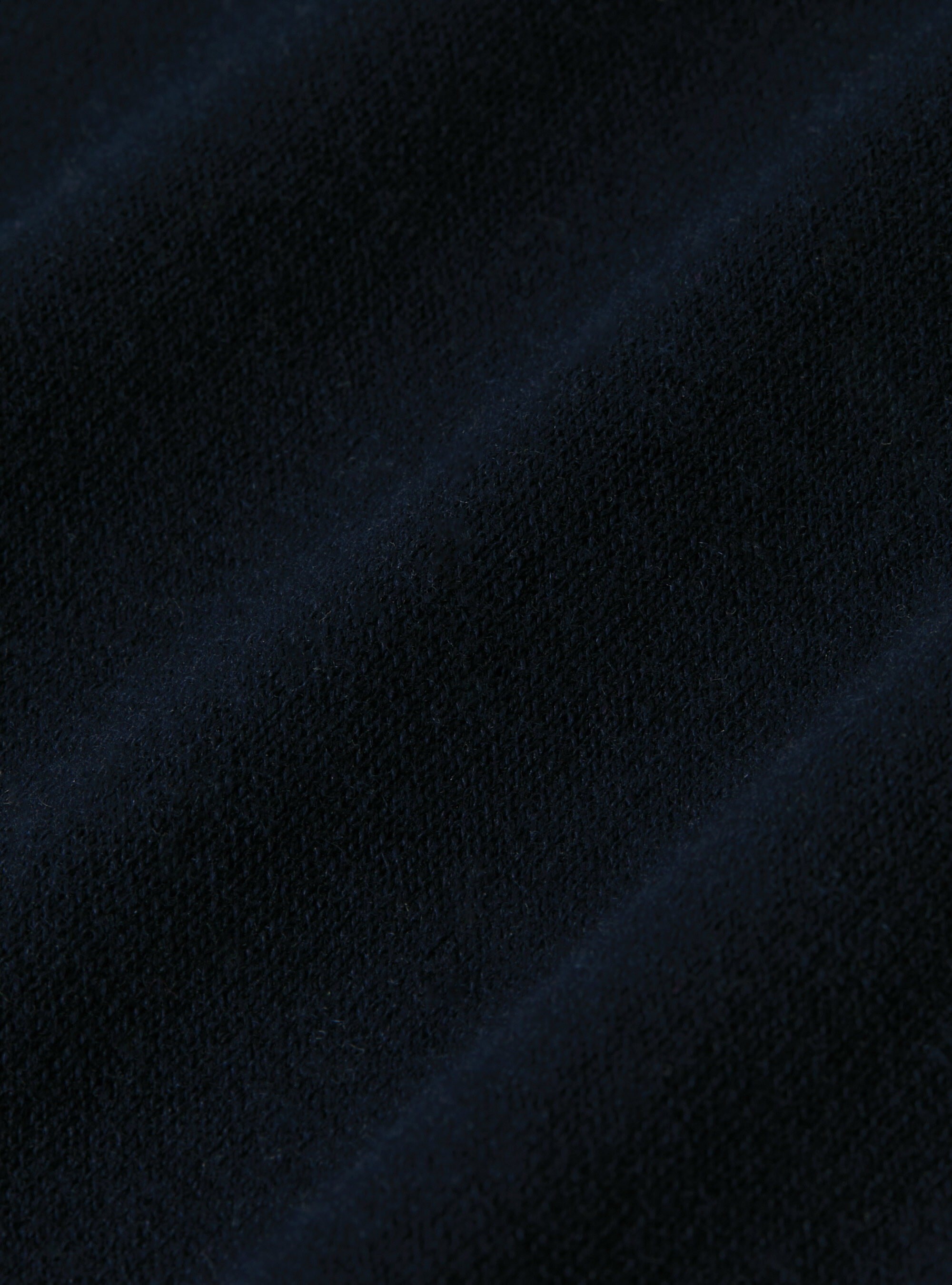 Silk and cotton crew-neck sweater, NAVY BLUE