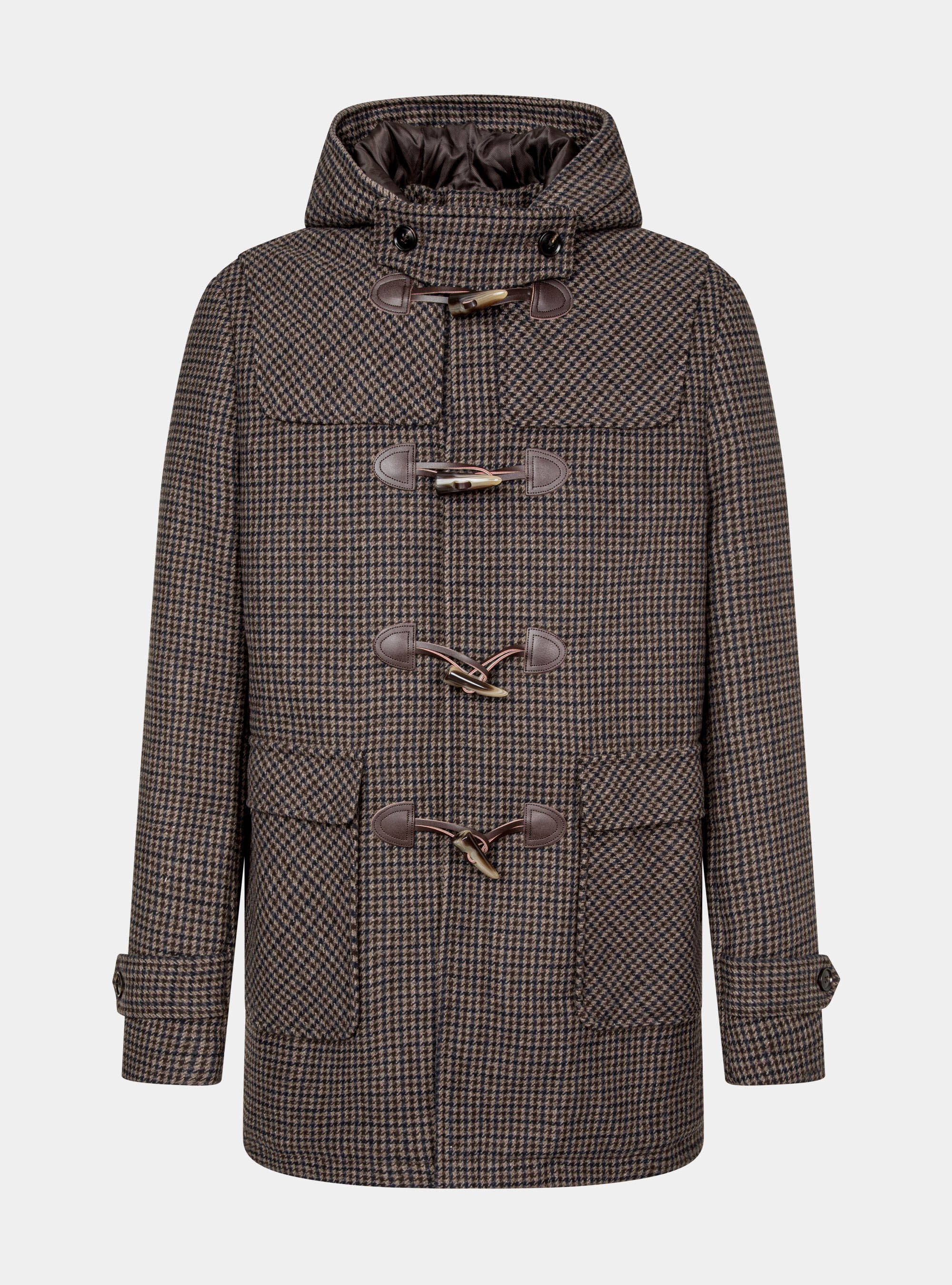 Manteau laine pied de poule best sale