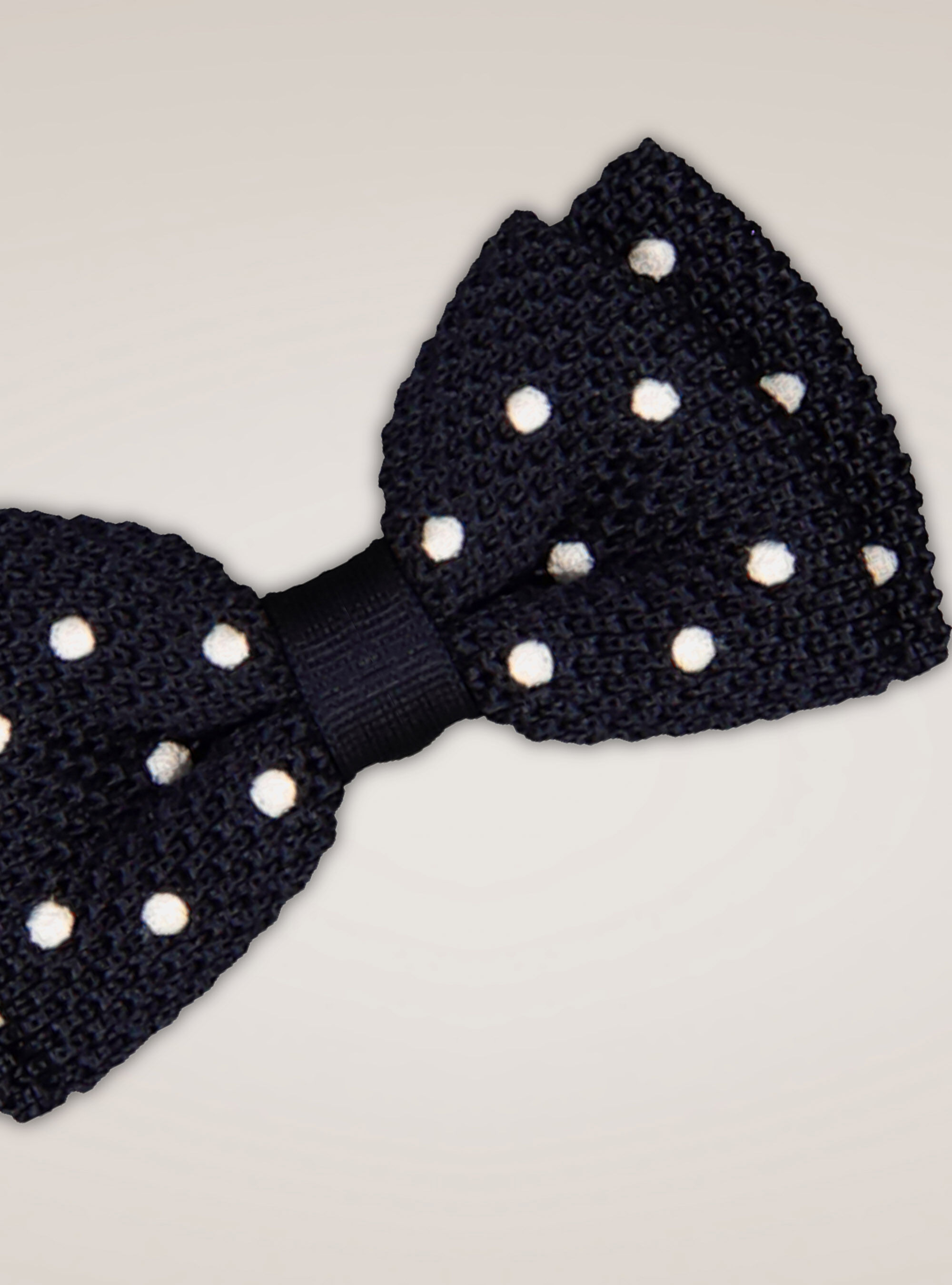Knitted papillon, NAVY BLUE