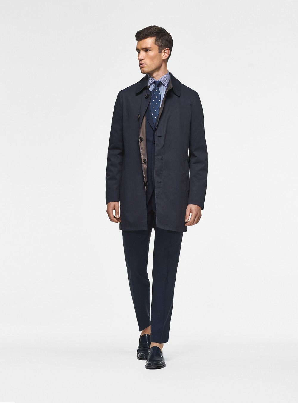 Daniel Hills Cappotto invernale - navy/blu scuro Daniel Hills Cappotto invernale - navy/blu scuro