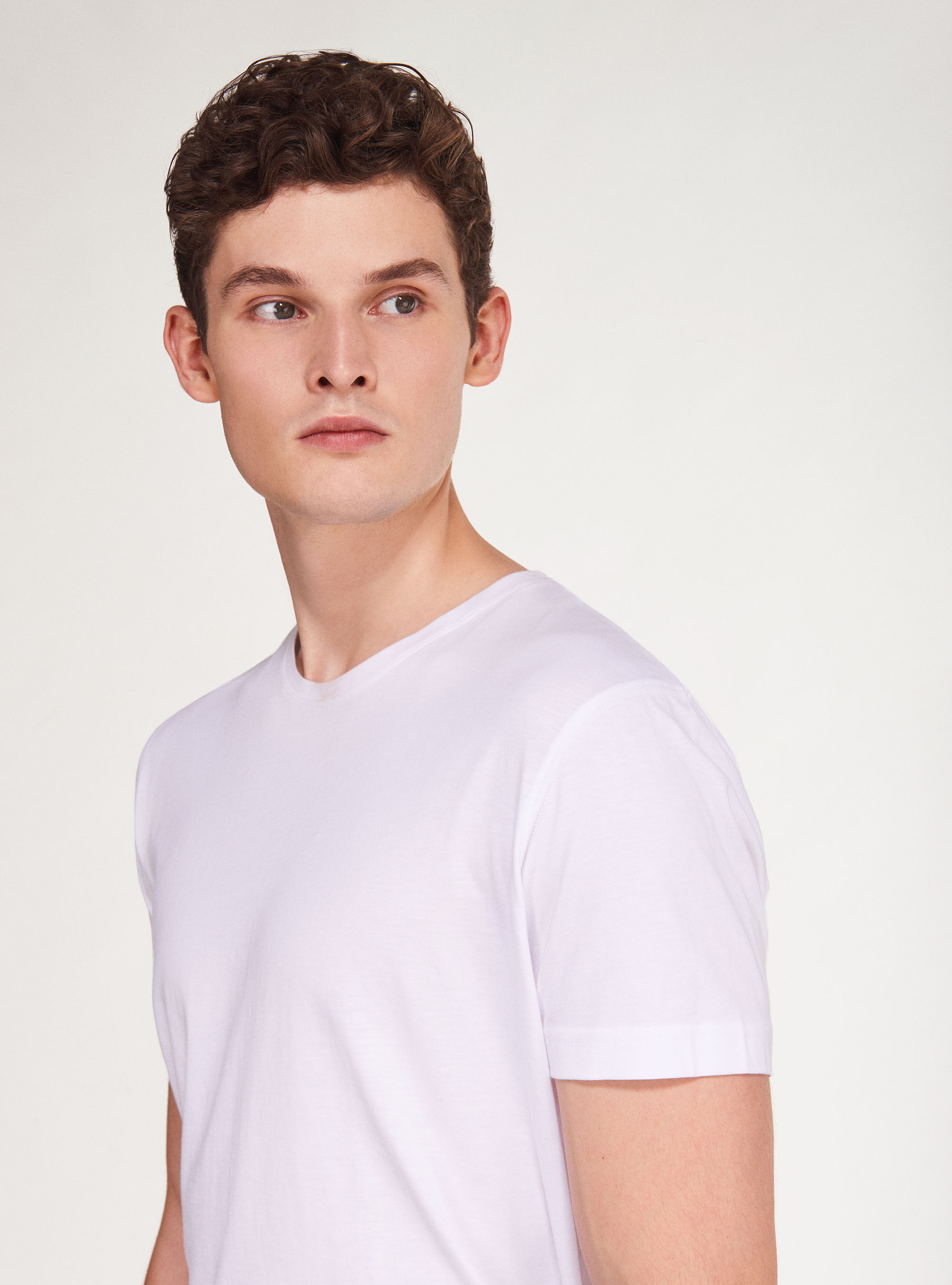 T shirt sale coton supima homme
