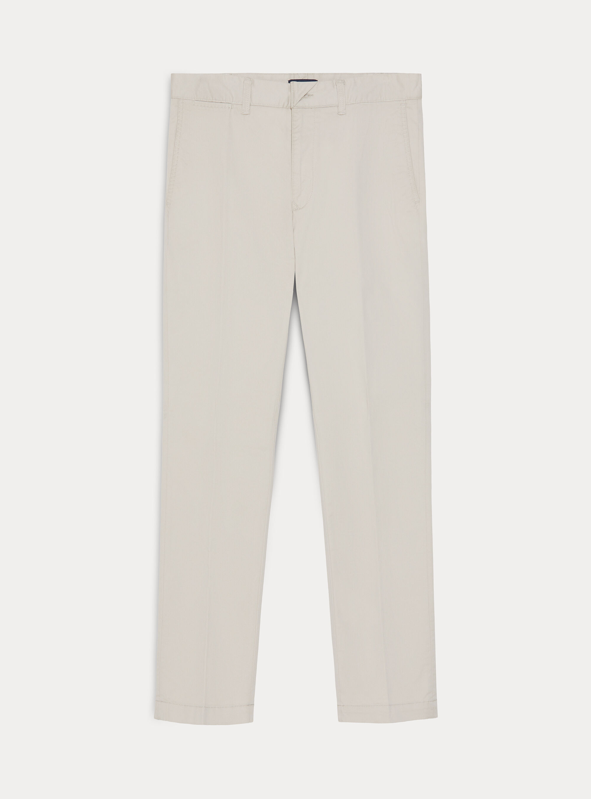 Slack slim fit in twill stretch, ECRU 0536C