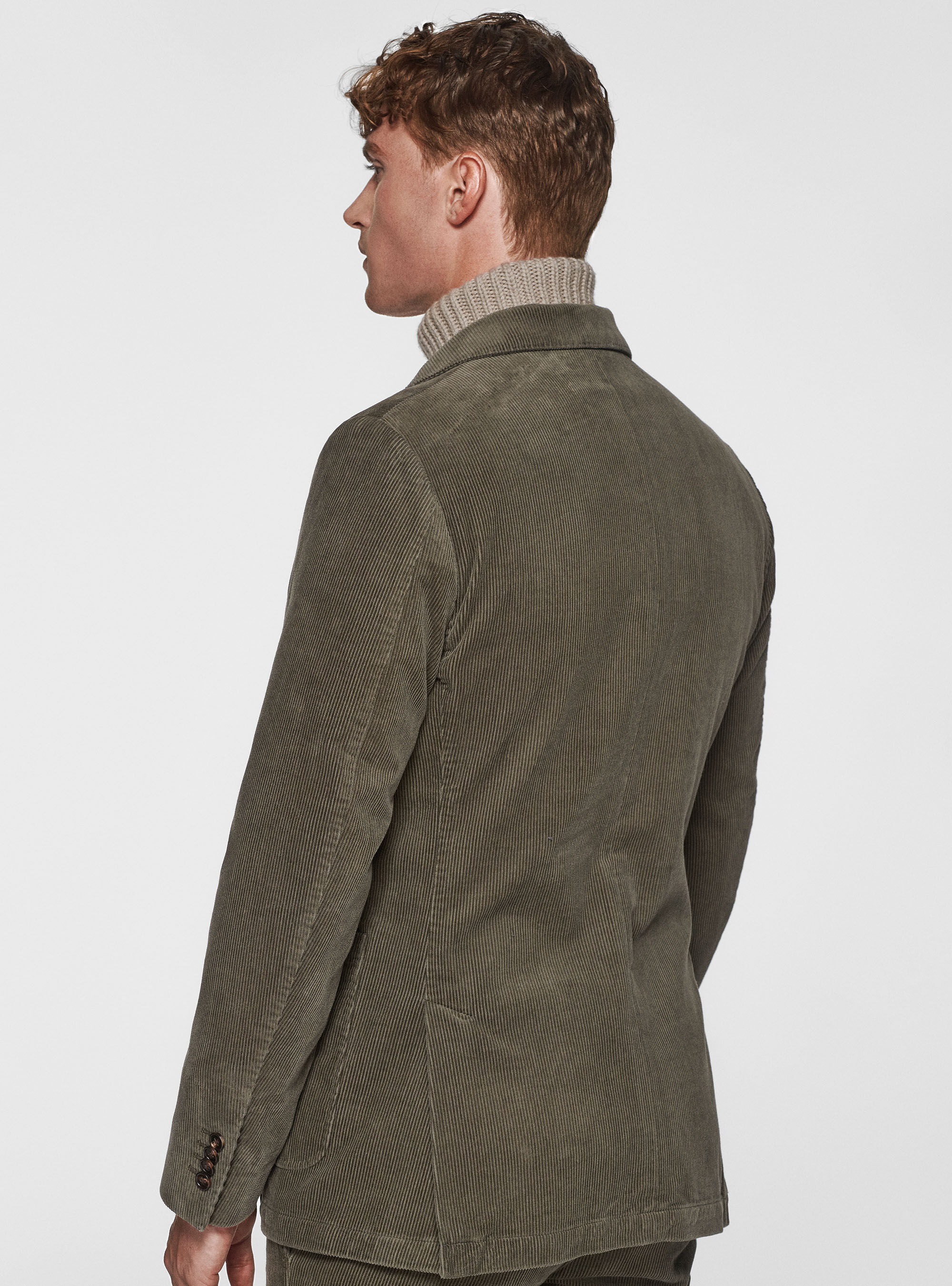 Corduroy blazer