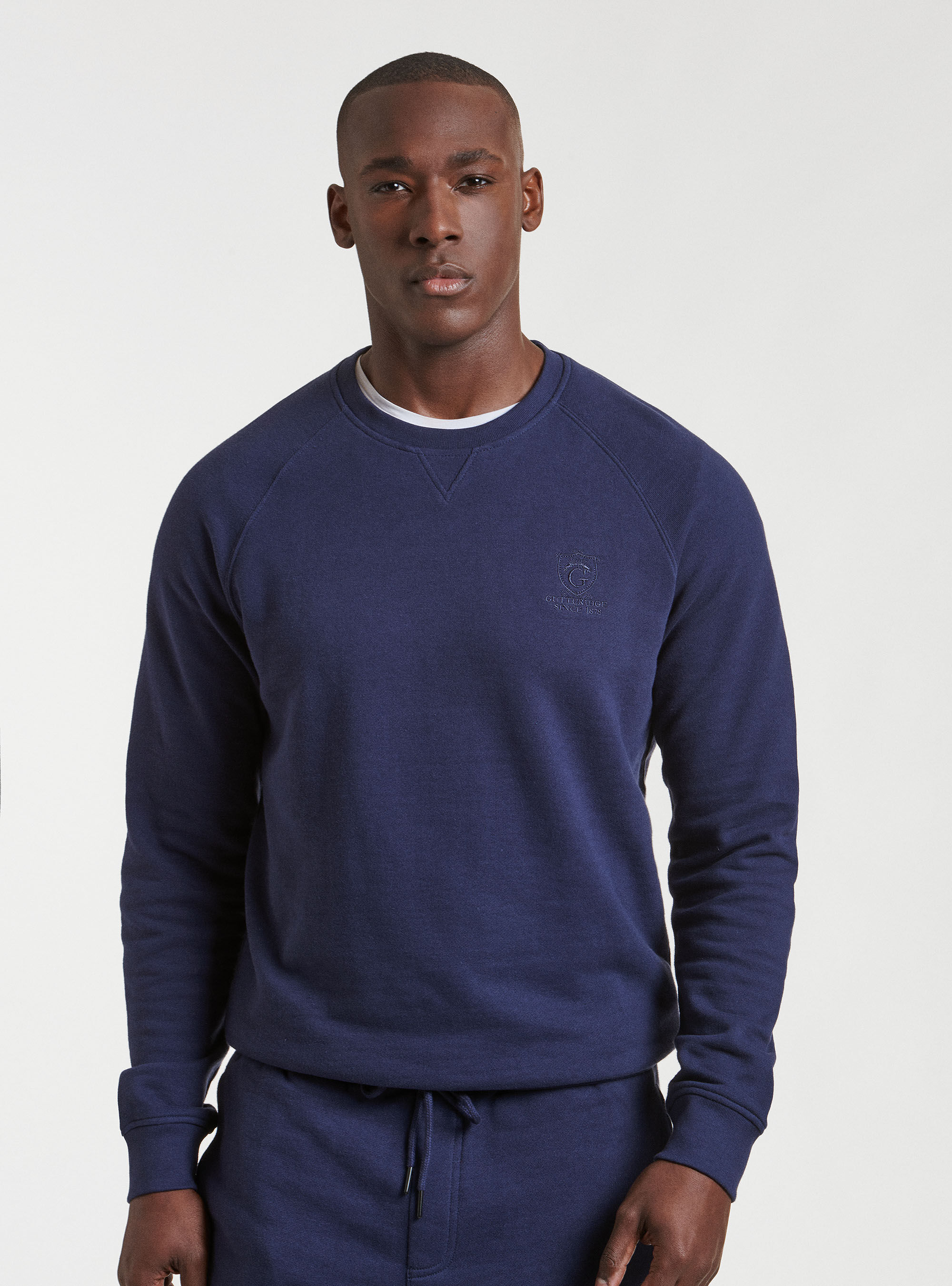 Solid colour sweatshirt