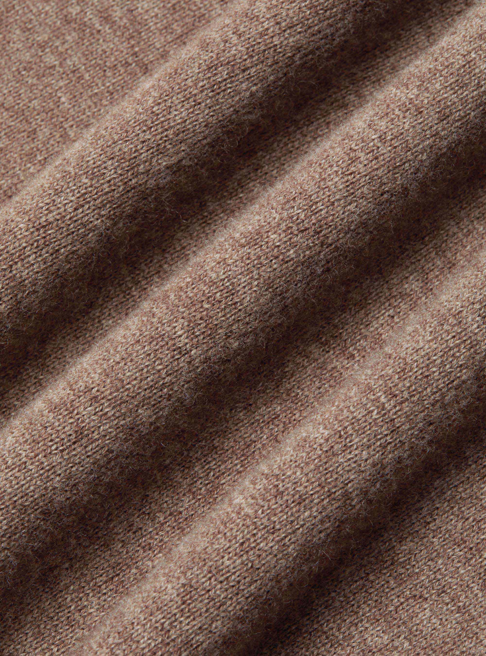 Maglia girocollo in lambswool e cashmere, FANGO