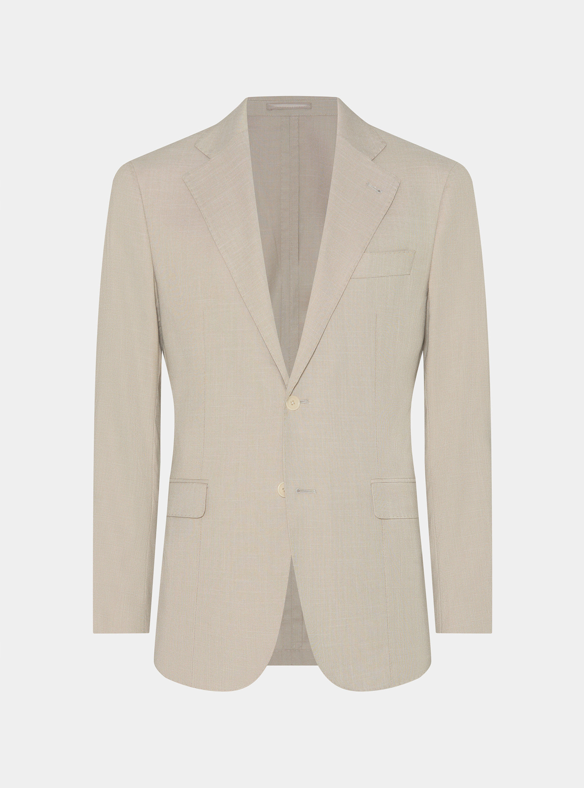 Giacca abito in tessuto fiammato, SABBIA