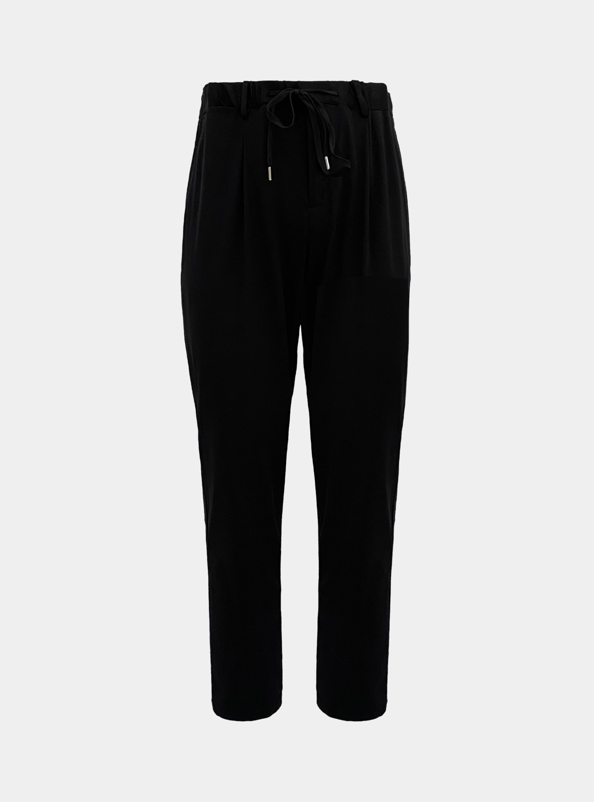 Joggers trousers in technical travelwear fabric, BLACK