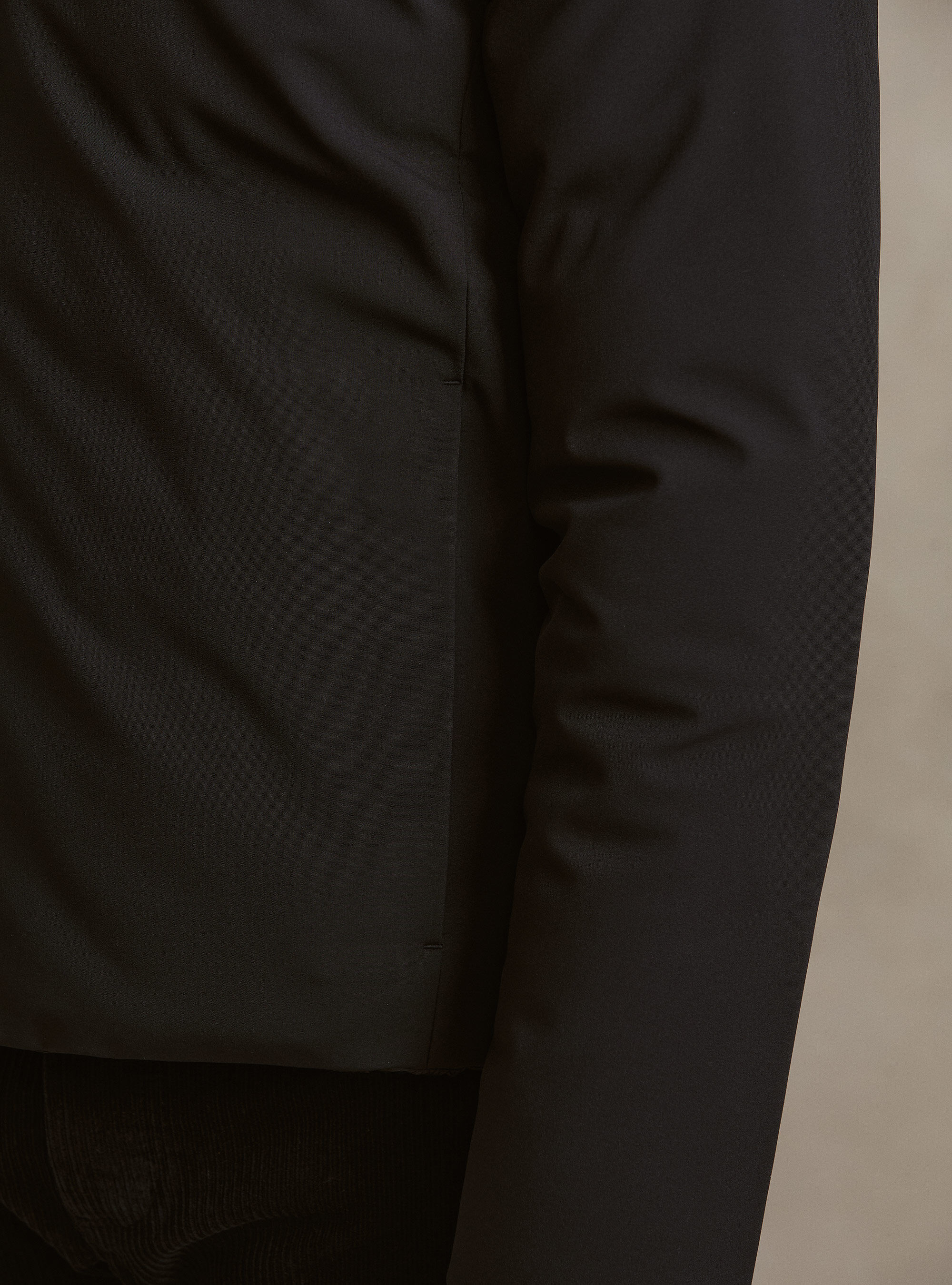 Reversible hooded bomber jacket, NAVY BLUE