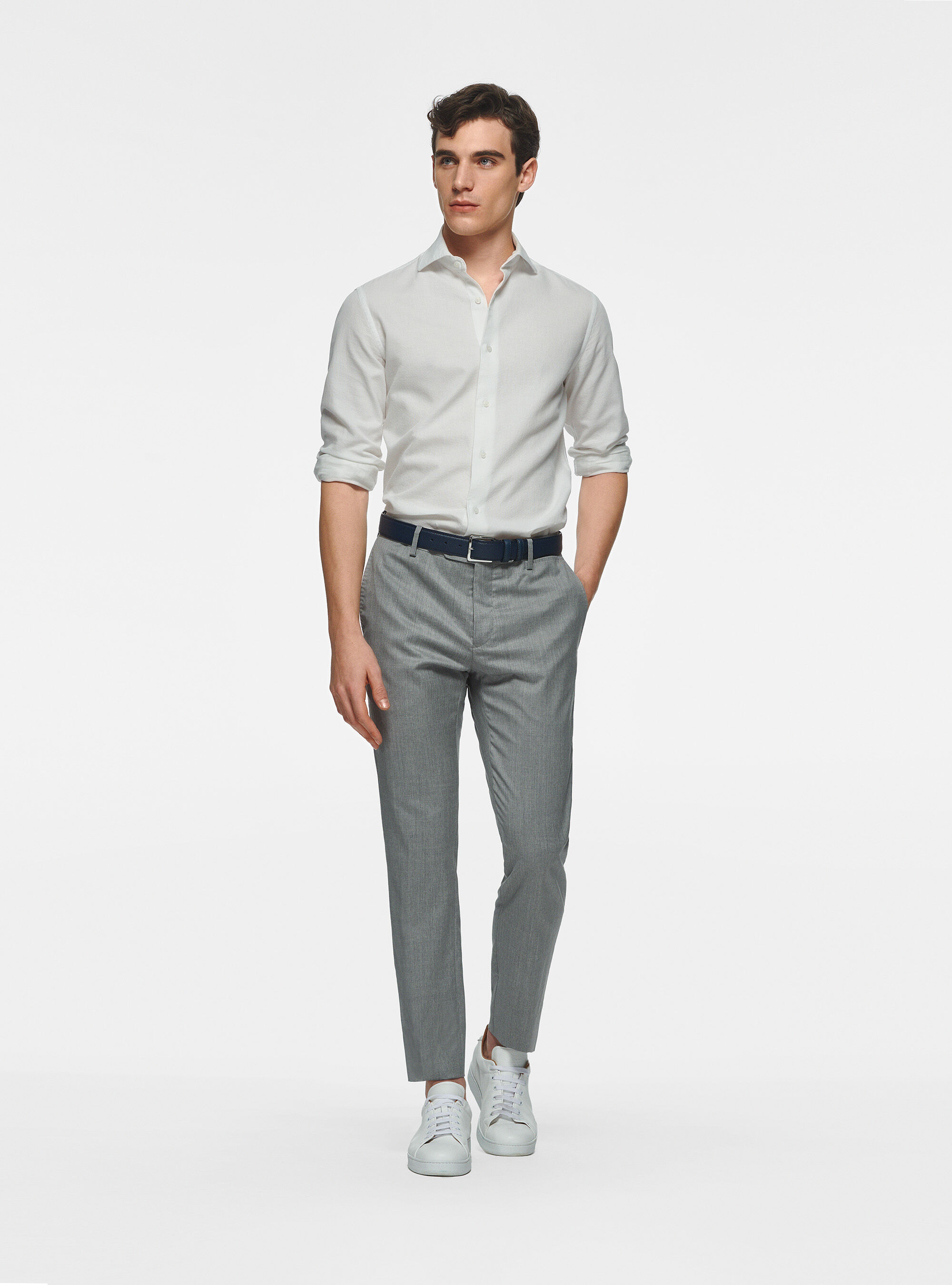 Cotton gauze shirt