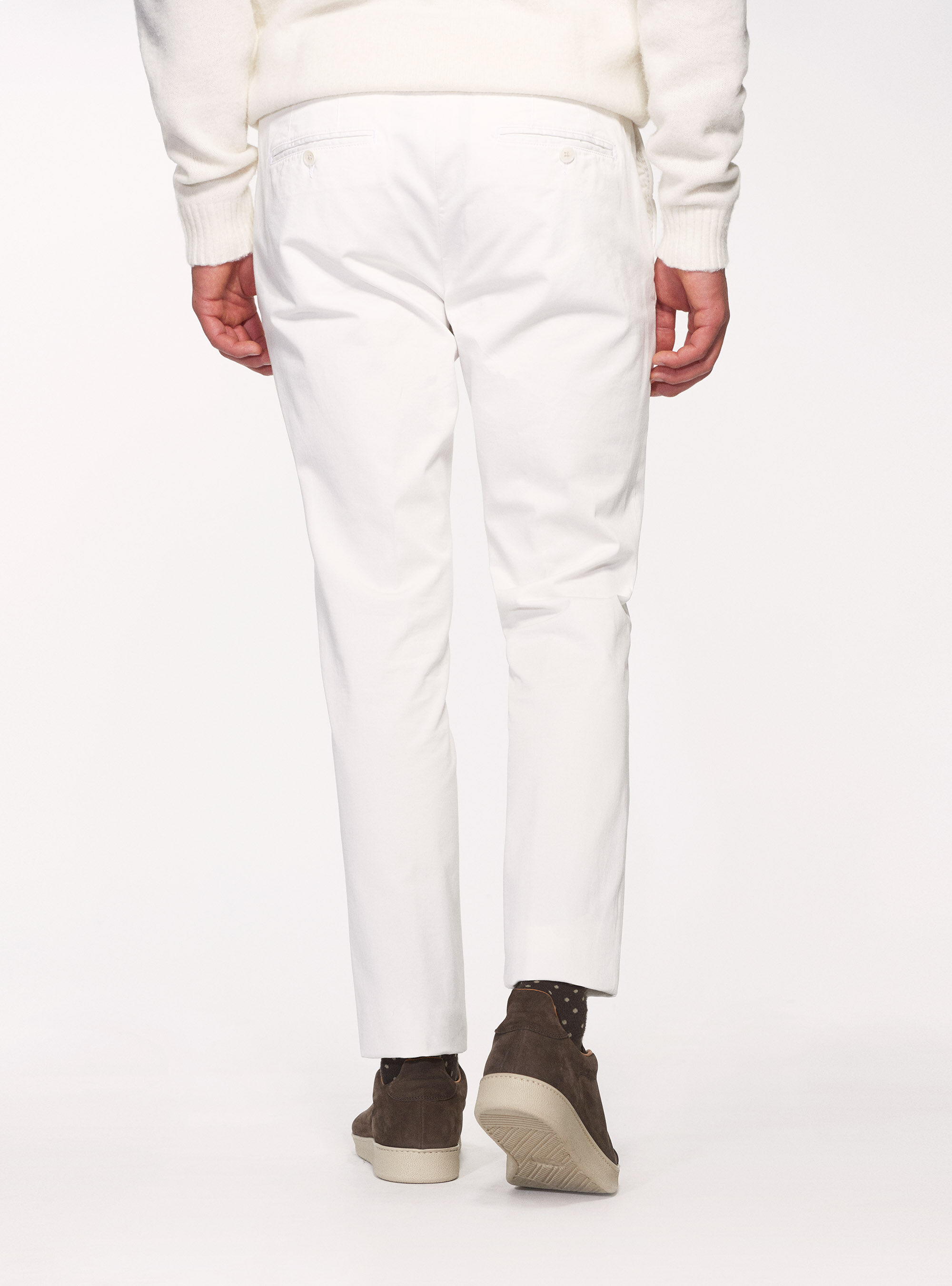 本命ギフト chino twill cotton Stretch trousers Men's | Gutteridge | パンツ