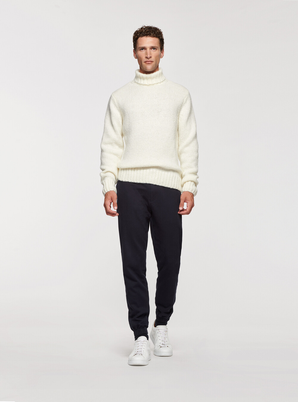 Alpaca wool blend sweater | GutteridgeUS | Men's catalog-gutteridge ...