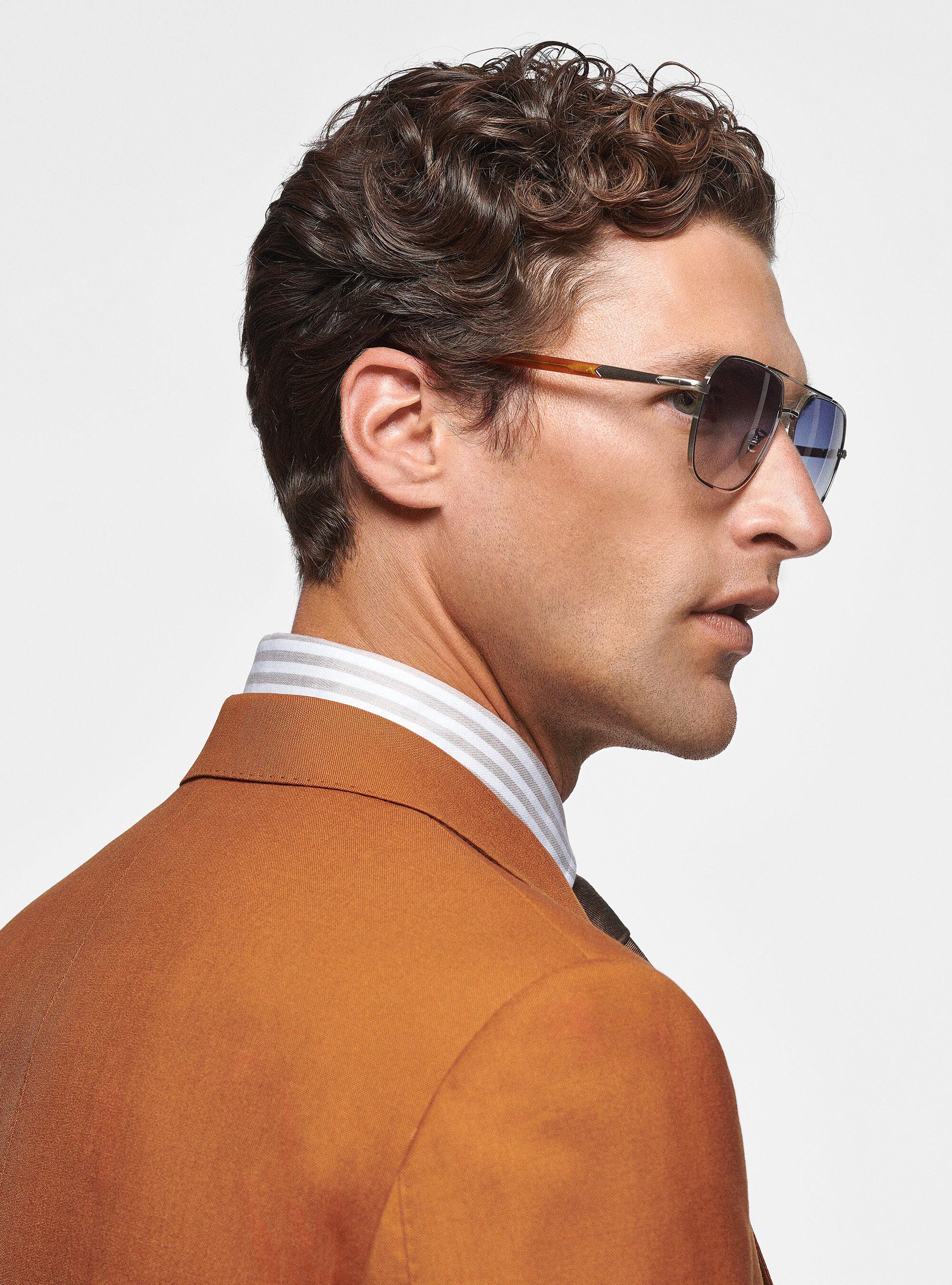 Vitale Barberis Canonico pure wool blazer, 0522C CARAMELLO