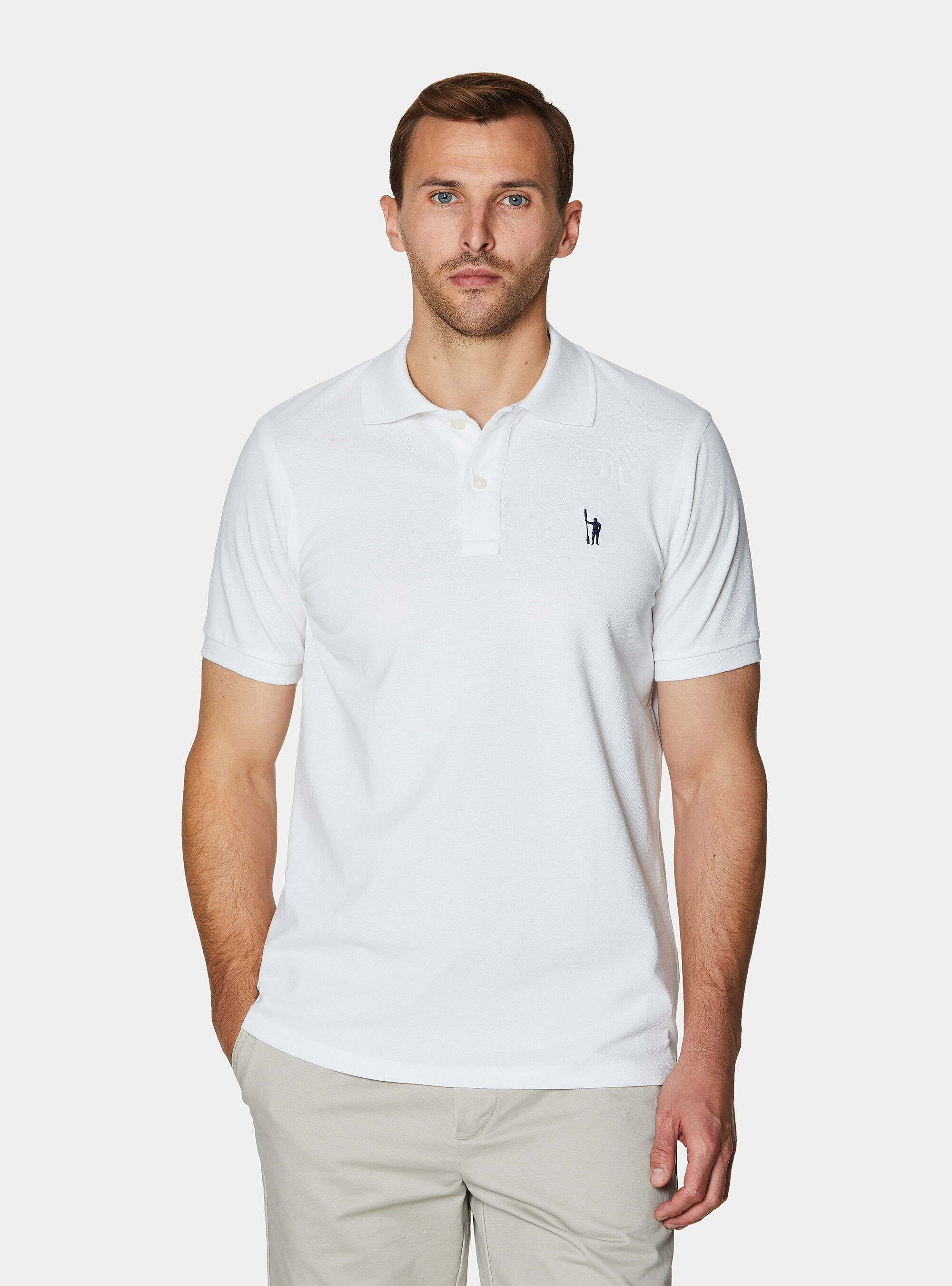 Classic piqu&eacute; polo shirt