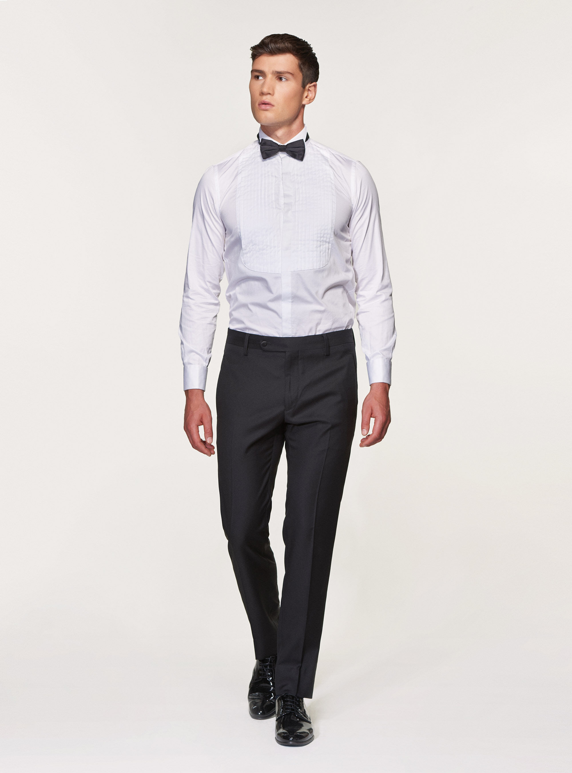 SHIPS-VITALE BARBERI CANONICO スラックス Vitale Barberis Canonico - 120s 2 Ply Navy – Luxire Custom