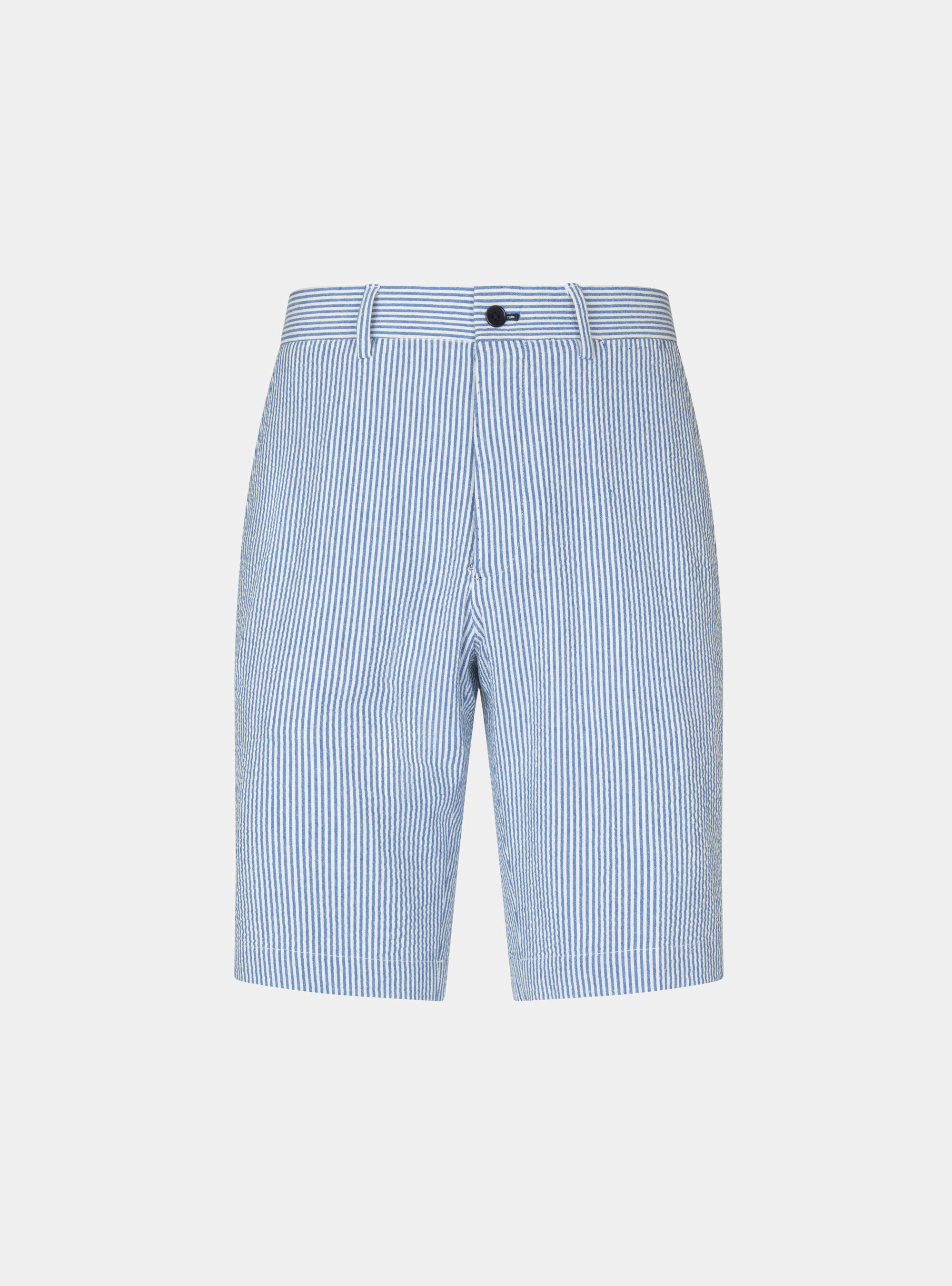 Striped seersucker shorts