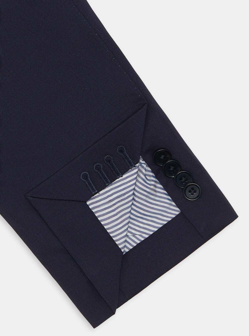 Pure wool blazer, NAVY BLUE