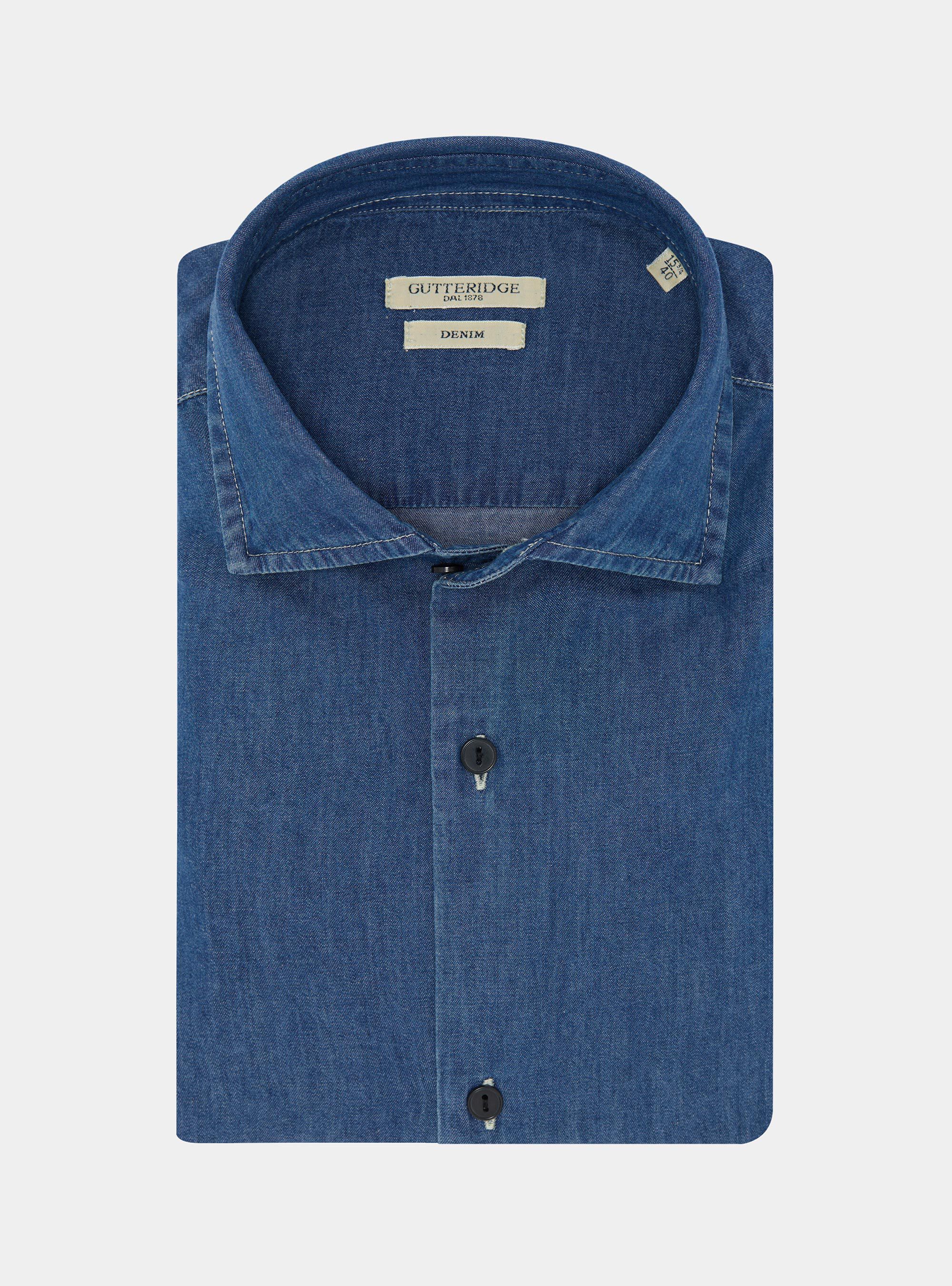 Camicia denim, BLU