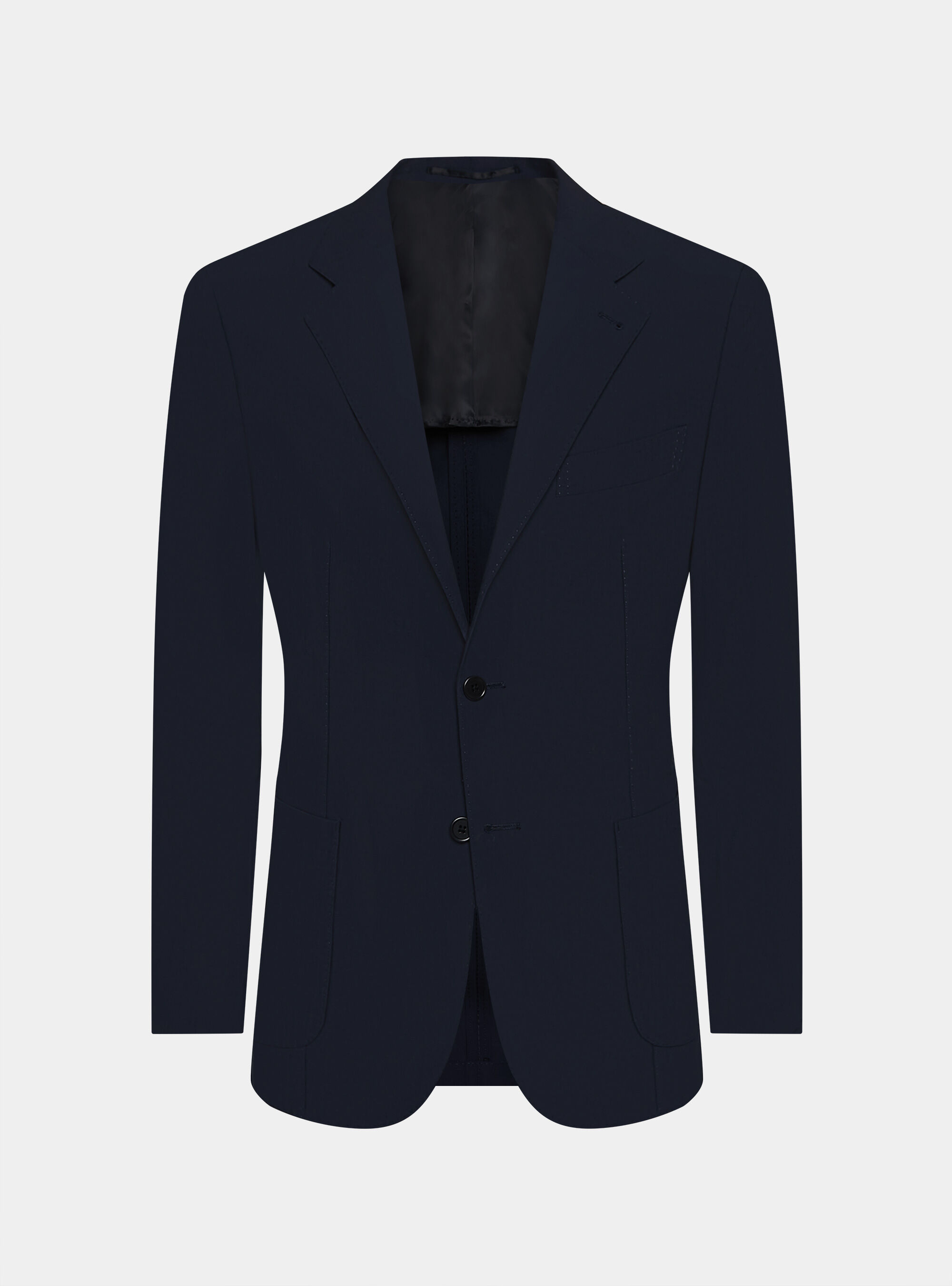 Giacca abito classico slim fit, BLU NAVY