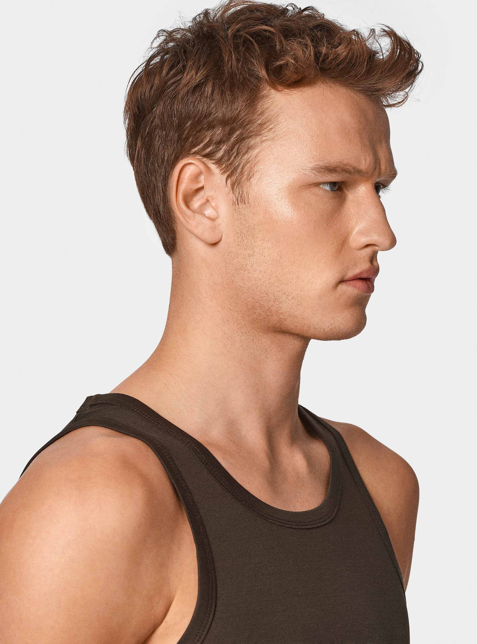 トップス PILE FLARE TANK TOPS クラネ CLANE PILE FLARE TANK TOPS （IVORY） -ファッション