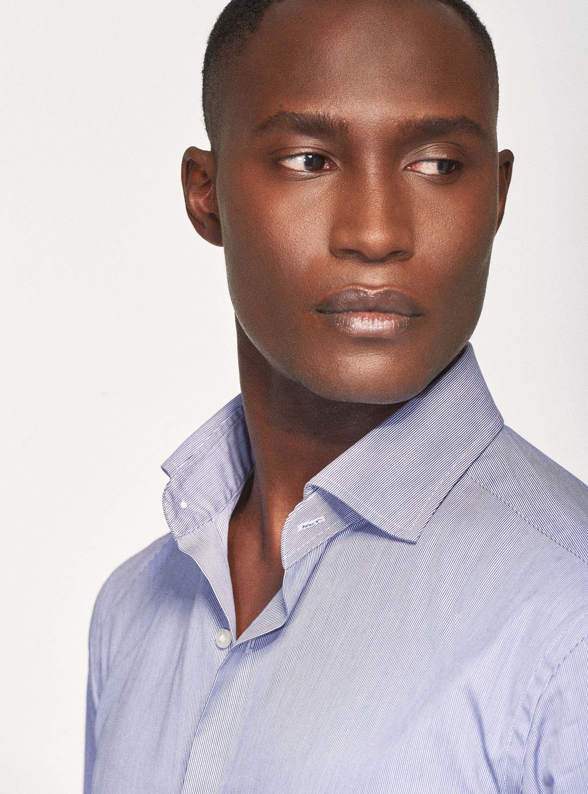 Camicia millerighe in puro cotone Gutteridge Camicie Uomo