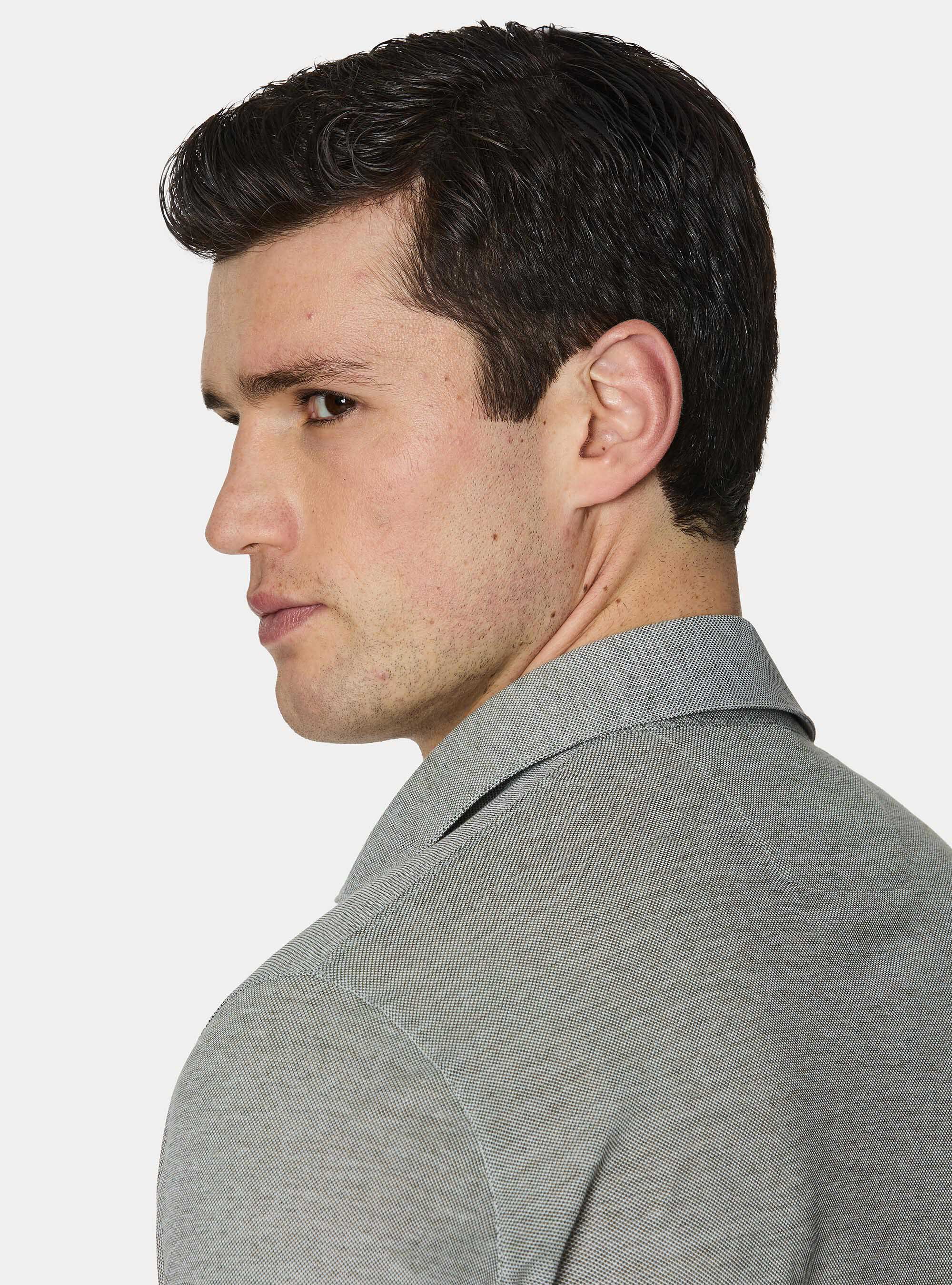 GT01 stretch pique polo shirt, VERDE SALVIA 0604C