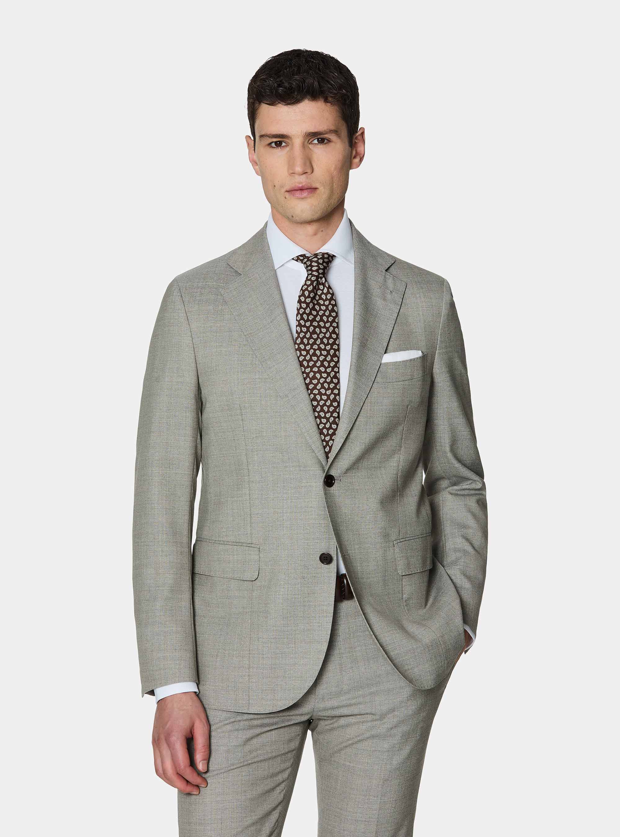 Vitale Barberis Canonico pure wool suit blazer