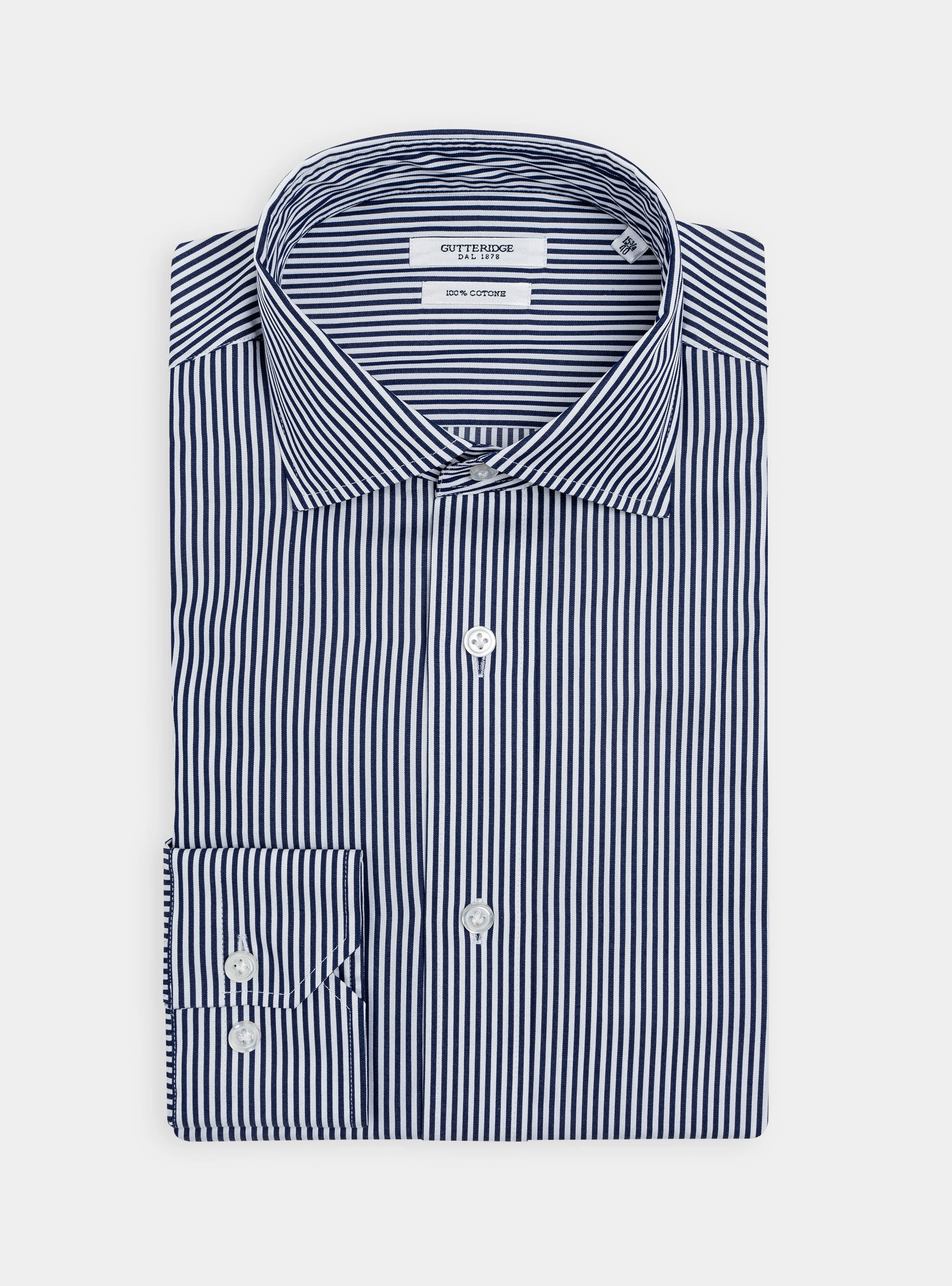 Cuello frances best sale camisa hombre