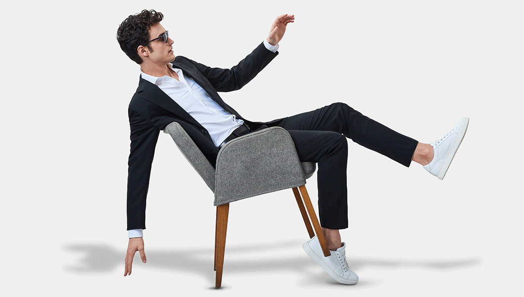 vestito elegante da uomo