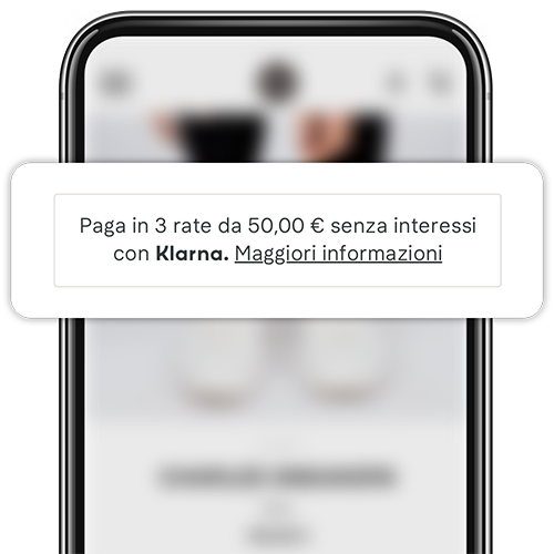 Compra ora, paga con Klarna