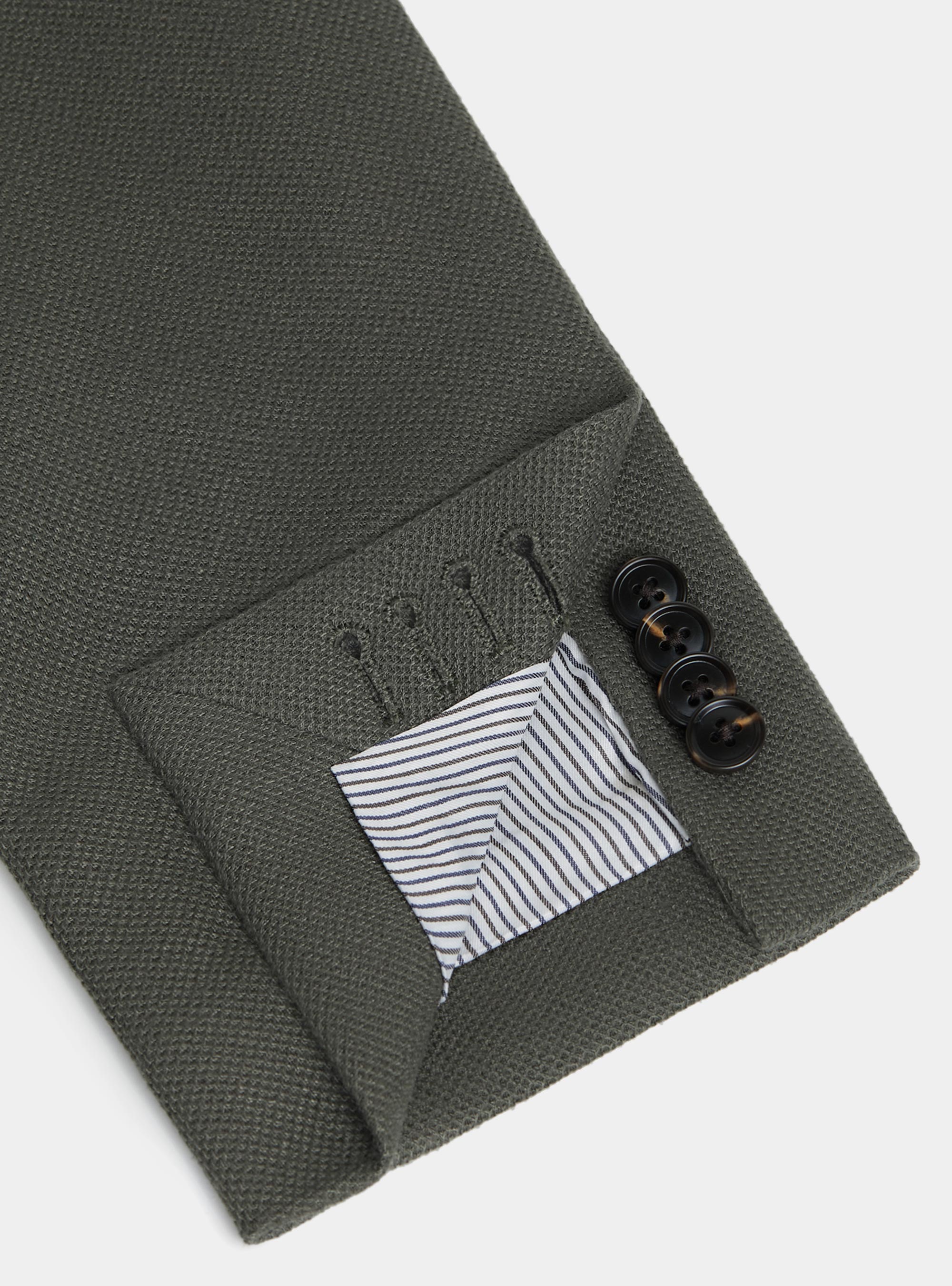 Giacca sfoderata in jersey, MILITARE 0609C