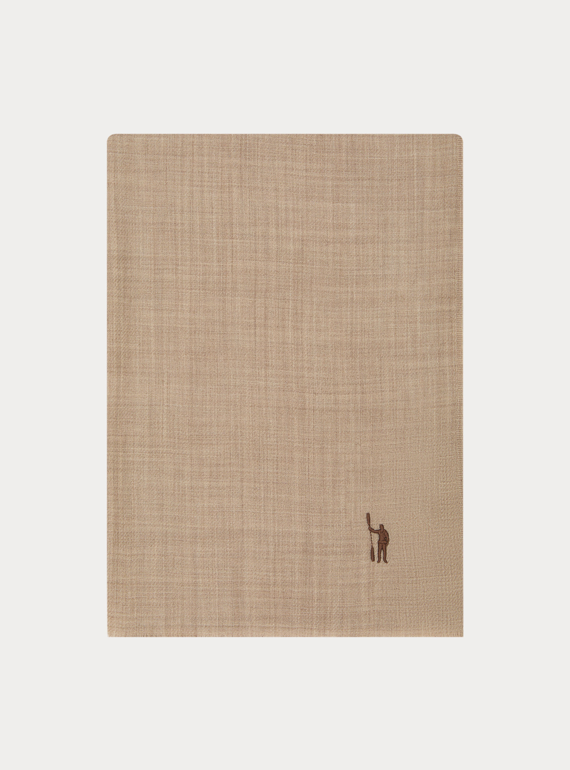 Sciarpa in lana con ricamo, ARENA
