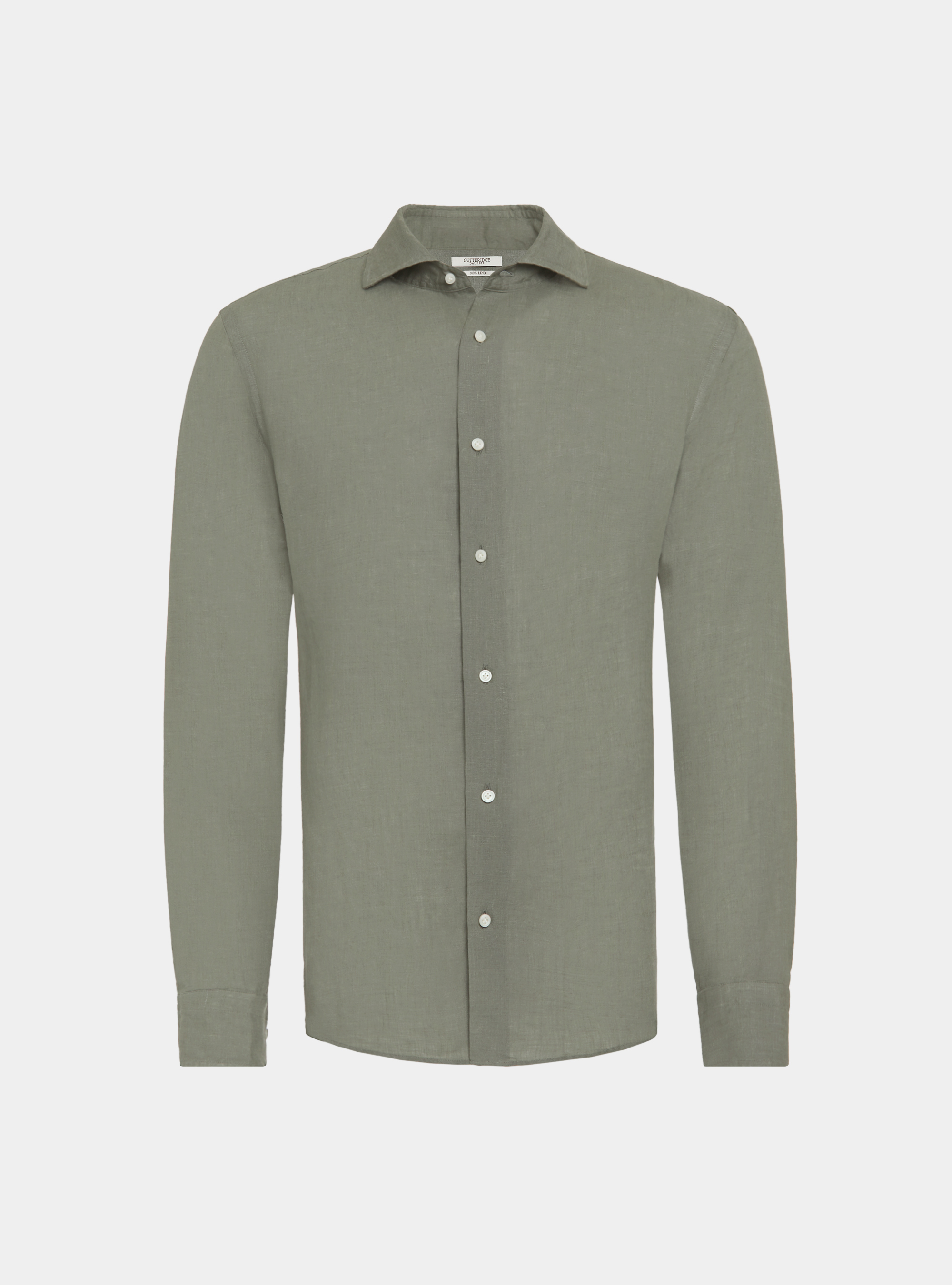 Pure linen shirt, SALVIA 0602C