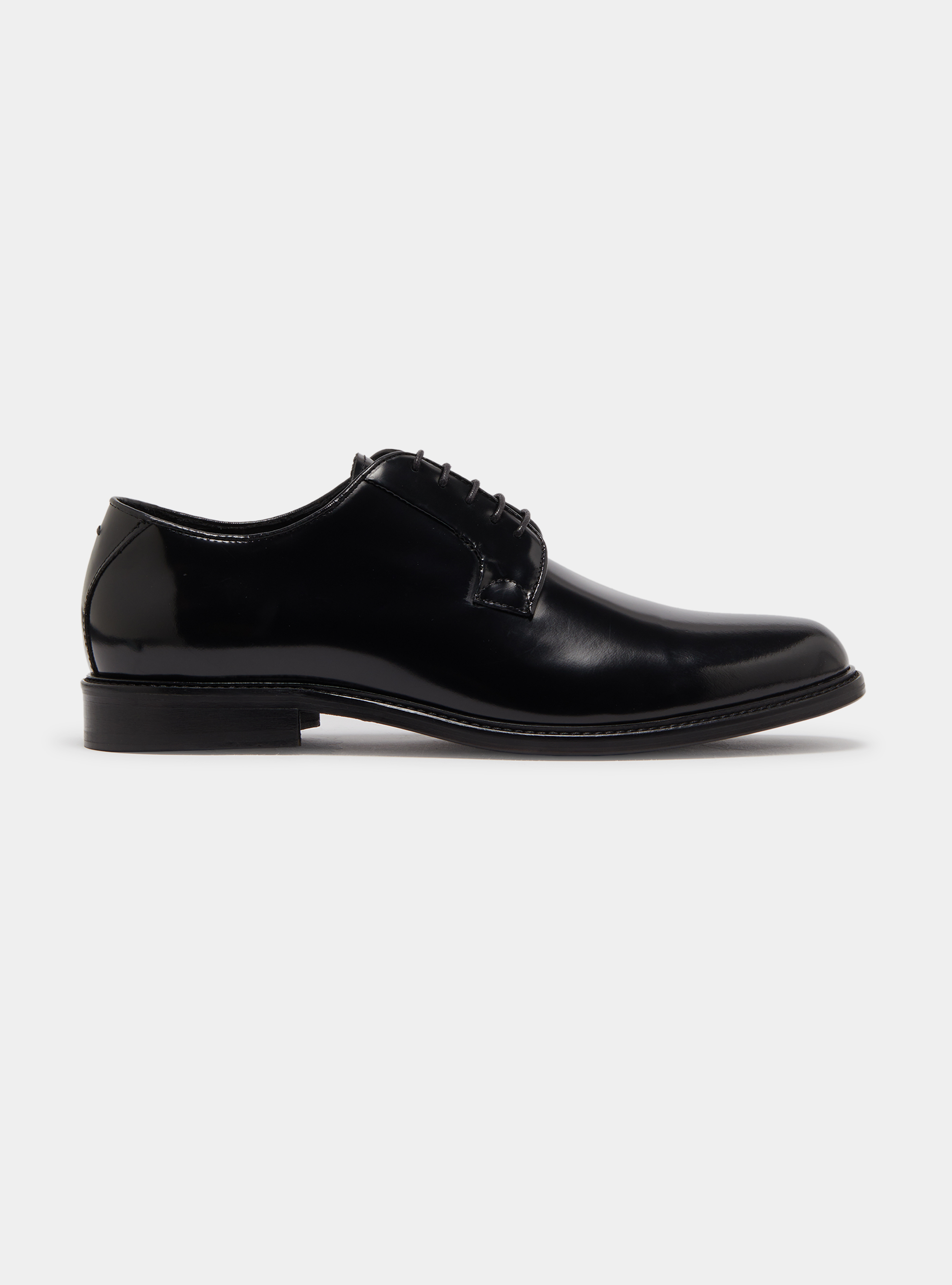 Gutteridge - Derby de cuero abrasivado, Unisex, Negro, Talla: 41
