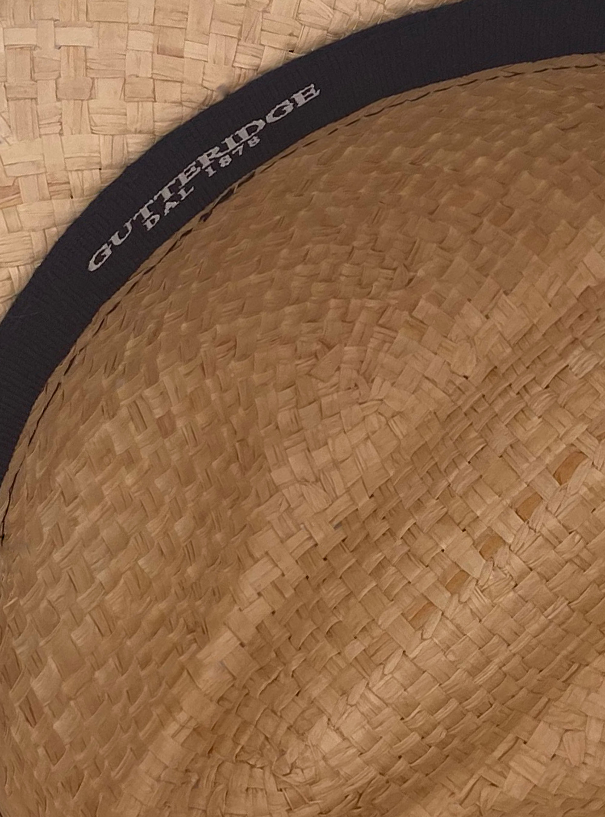 Cappello in rafia, BLU NAVY