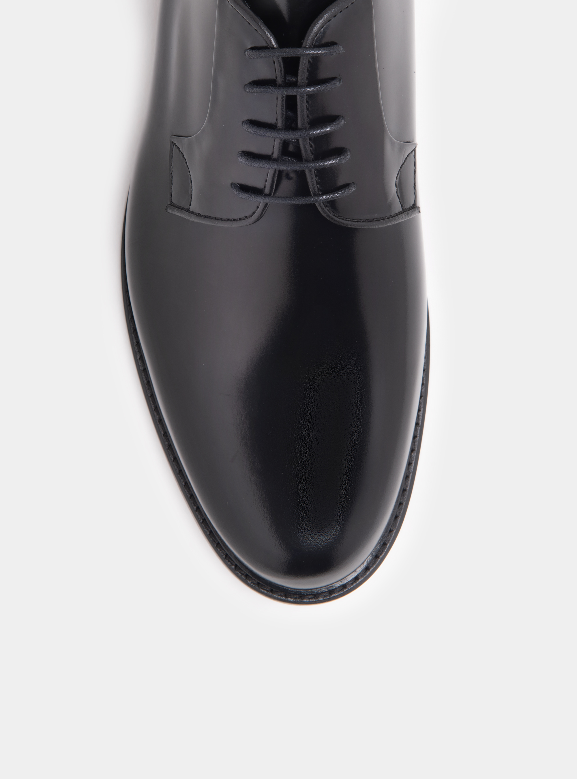 Derby in pelle abrasivata, NERO