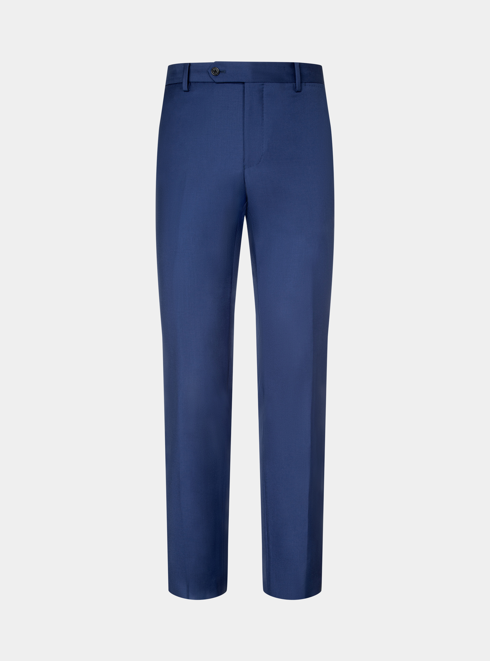 Pantaloni in pura lana superfine 110's, BLU ROYAL