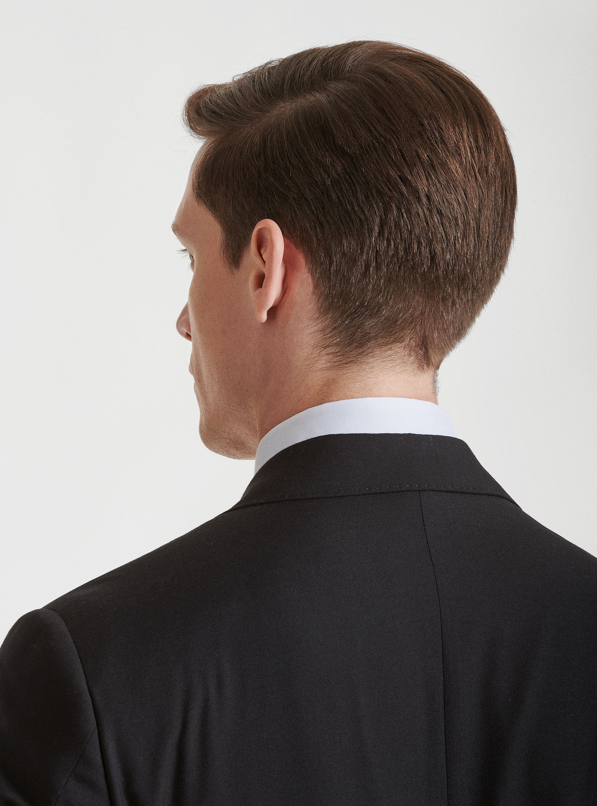 Giacca per abito slim fit, NERO