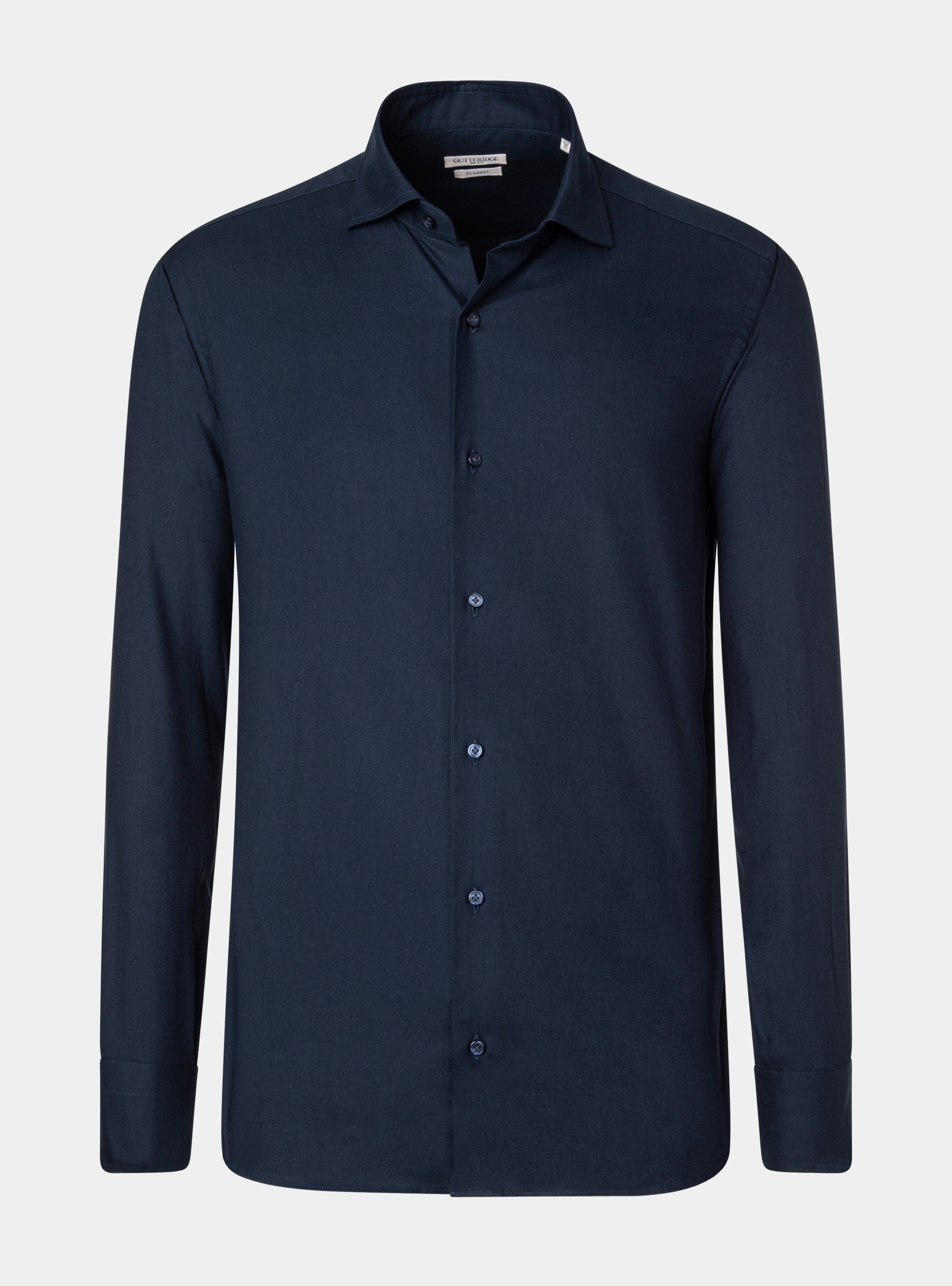 Baumwollflanellhemd, NAVY 0218C