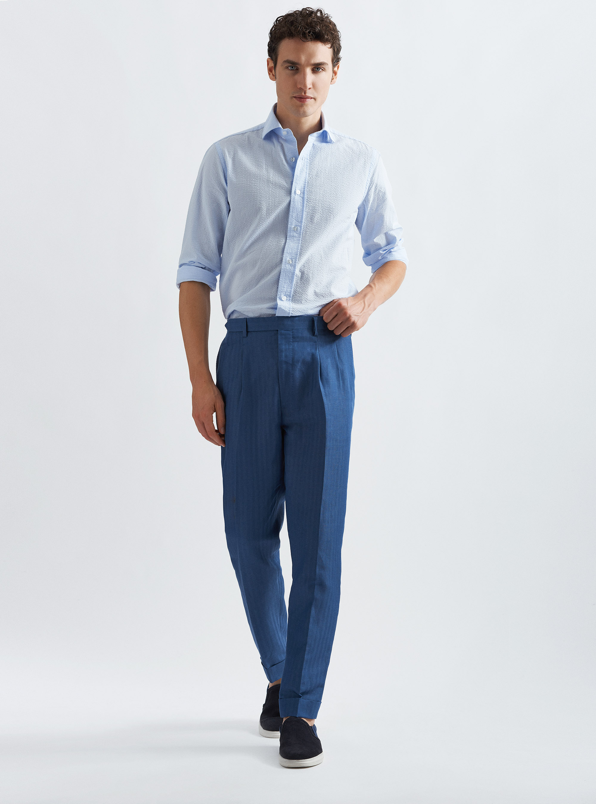 パンツ 00s GRANT THOMAS linen slacks パンツ 00s GRANT THOMAS linen slacks 00s GRANT THOMAS linen