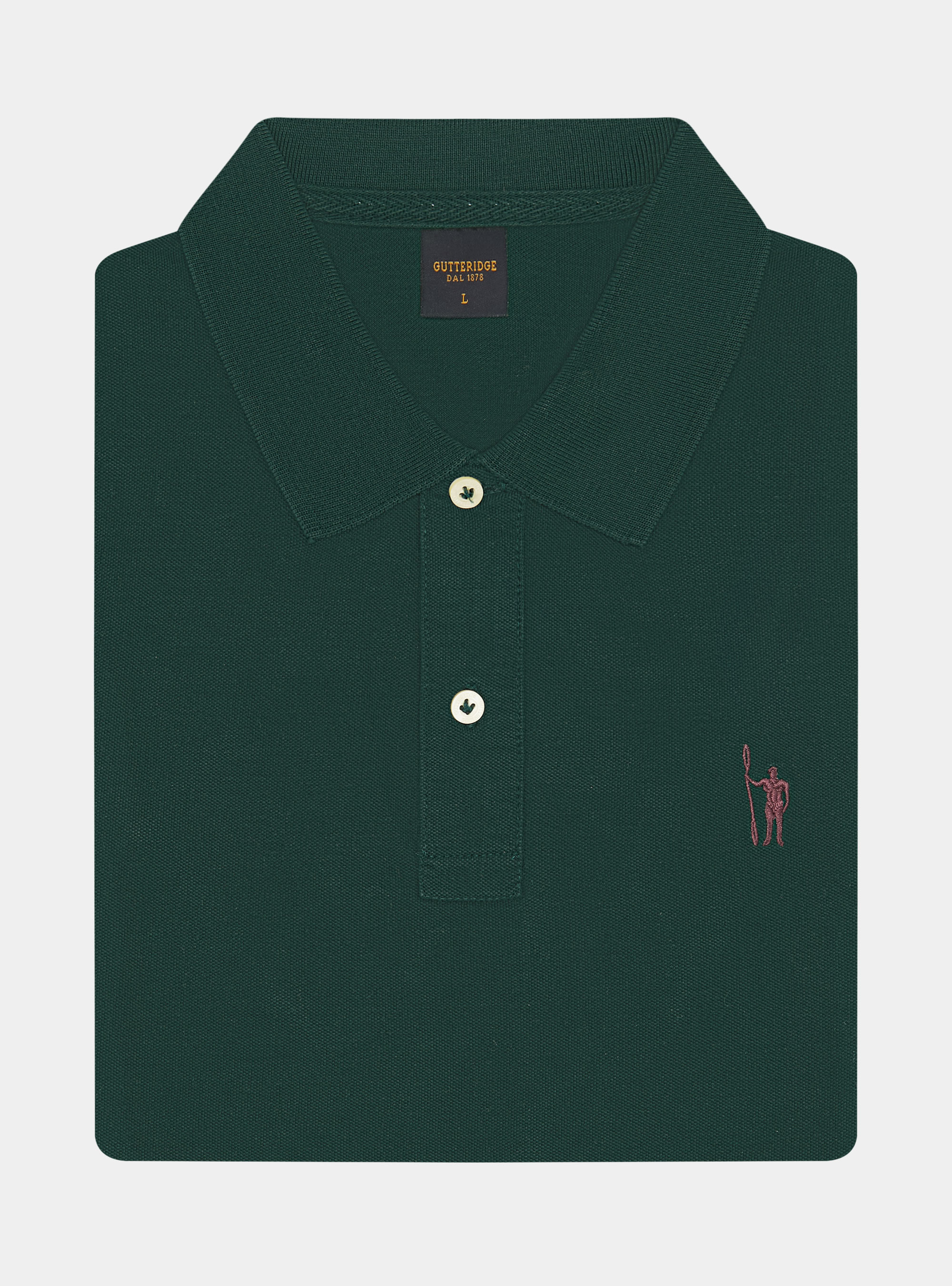 Polo classica in piquet, OLIVA